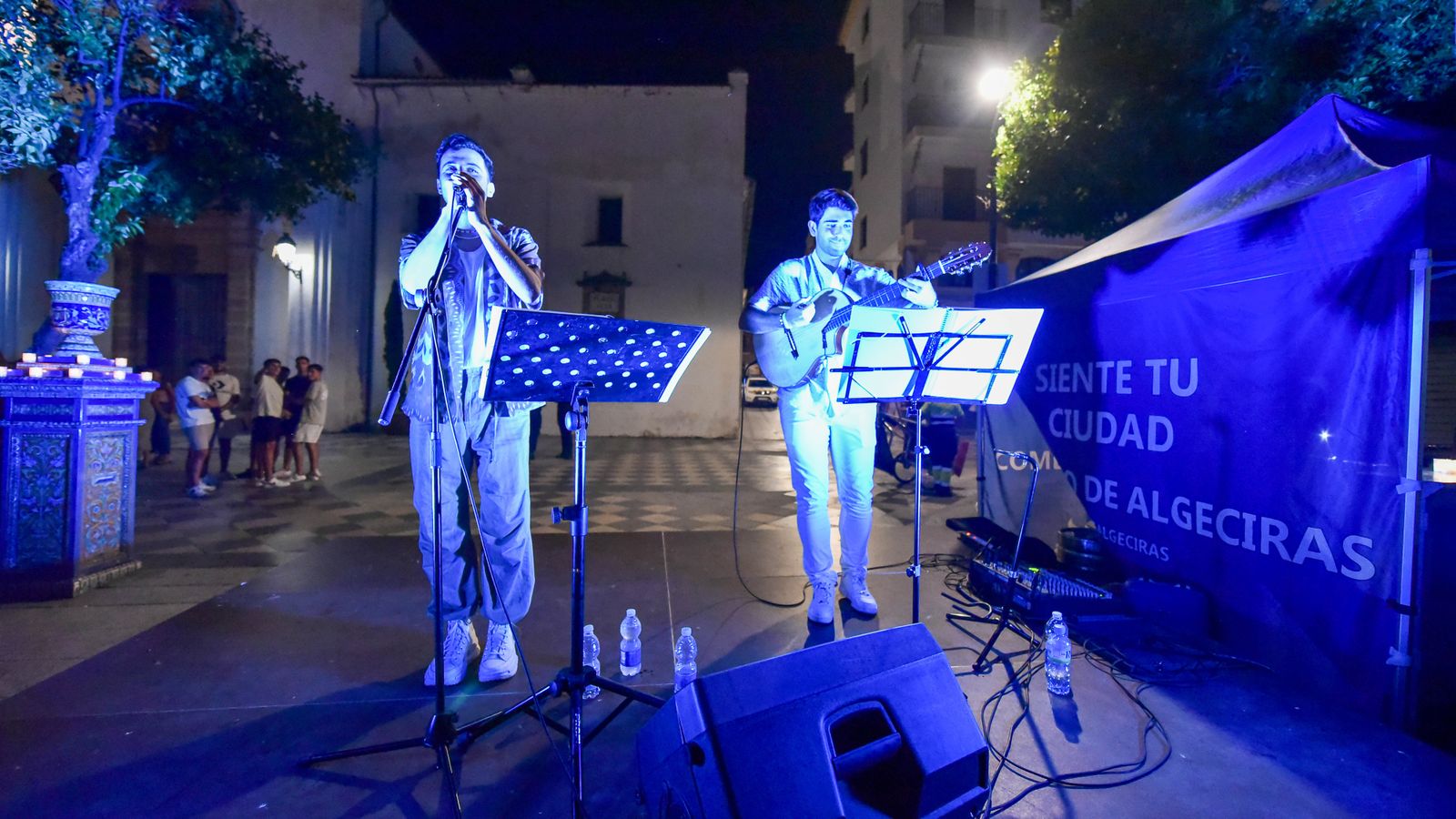 La noche de las velas y Perseidas de Algeciras, en imágenes