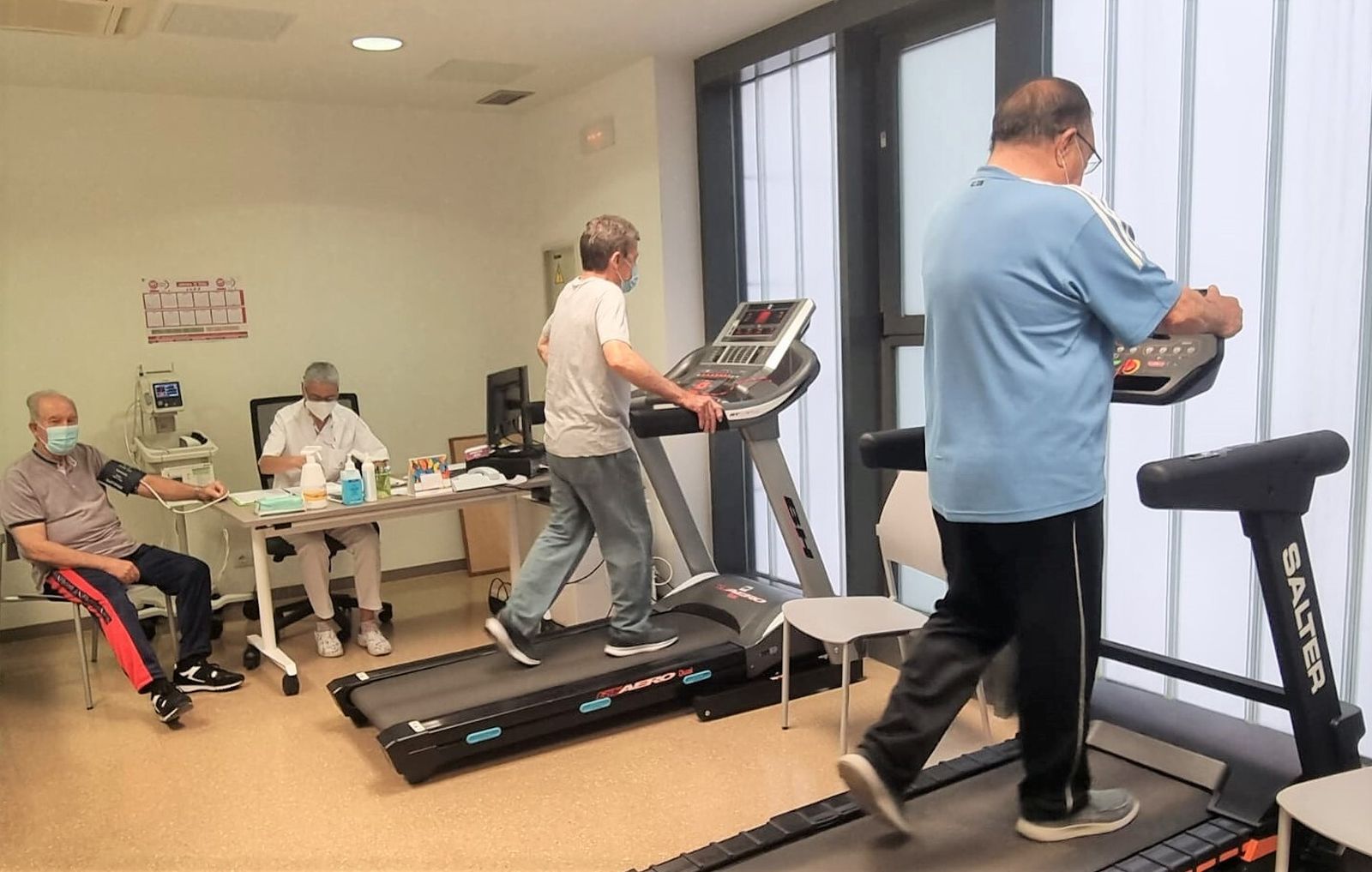 Imagen del programa de ejercicio vascular supervisado