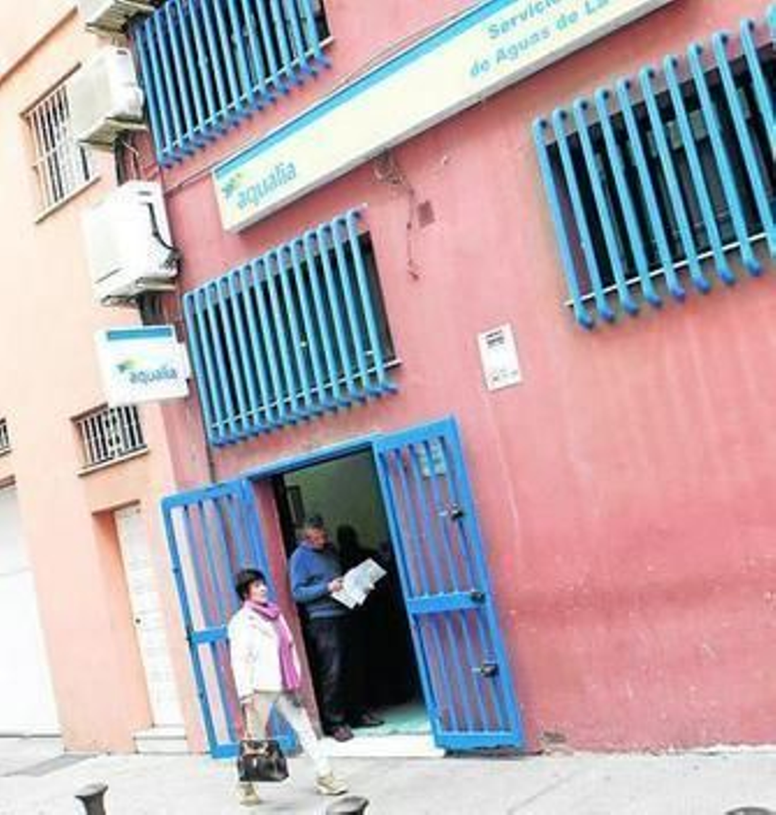 Imagen de la oficina de Aqualia en La Línea.