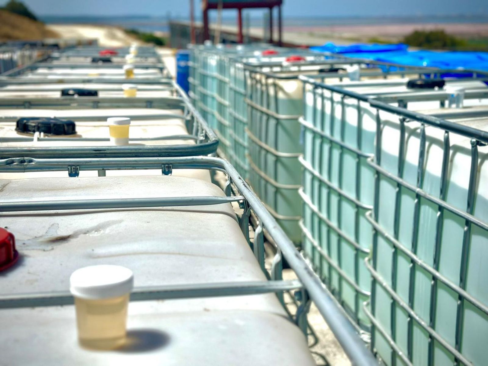 Muestreo de residuos recepcionados