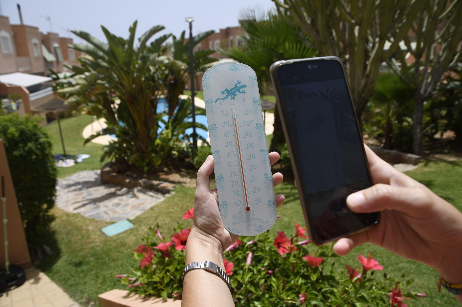 Imagen de archivo de un termómetro.