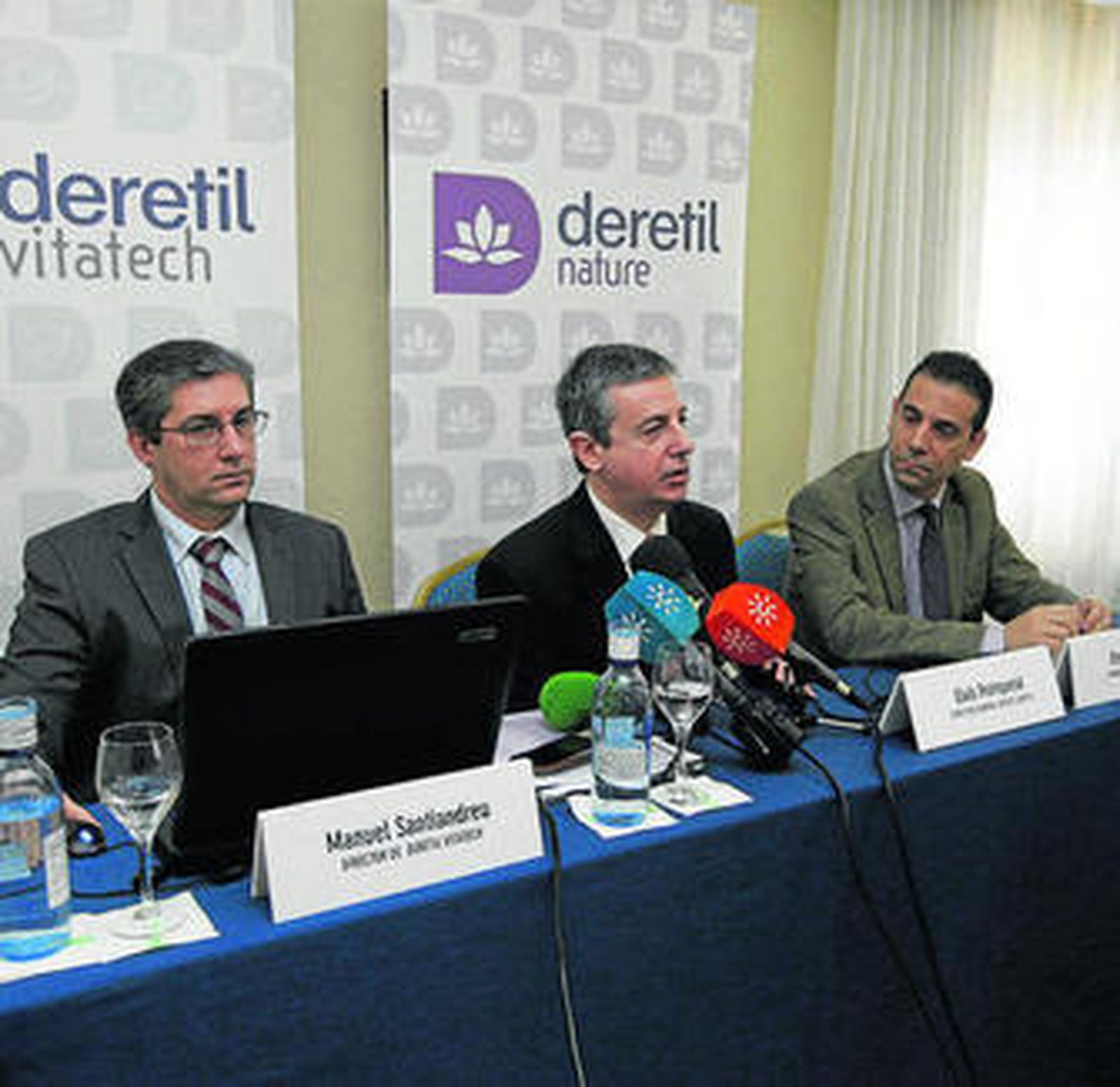 Manuel Santiandreu, Lluis Franquesa y Antonio Arroyo.