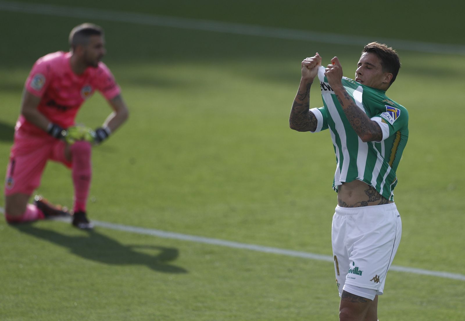 Las imágenes del Betis-Valencia