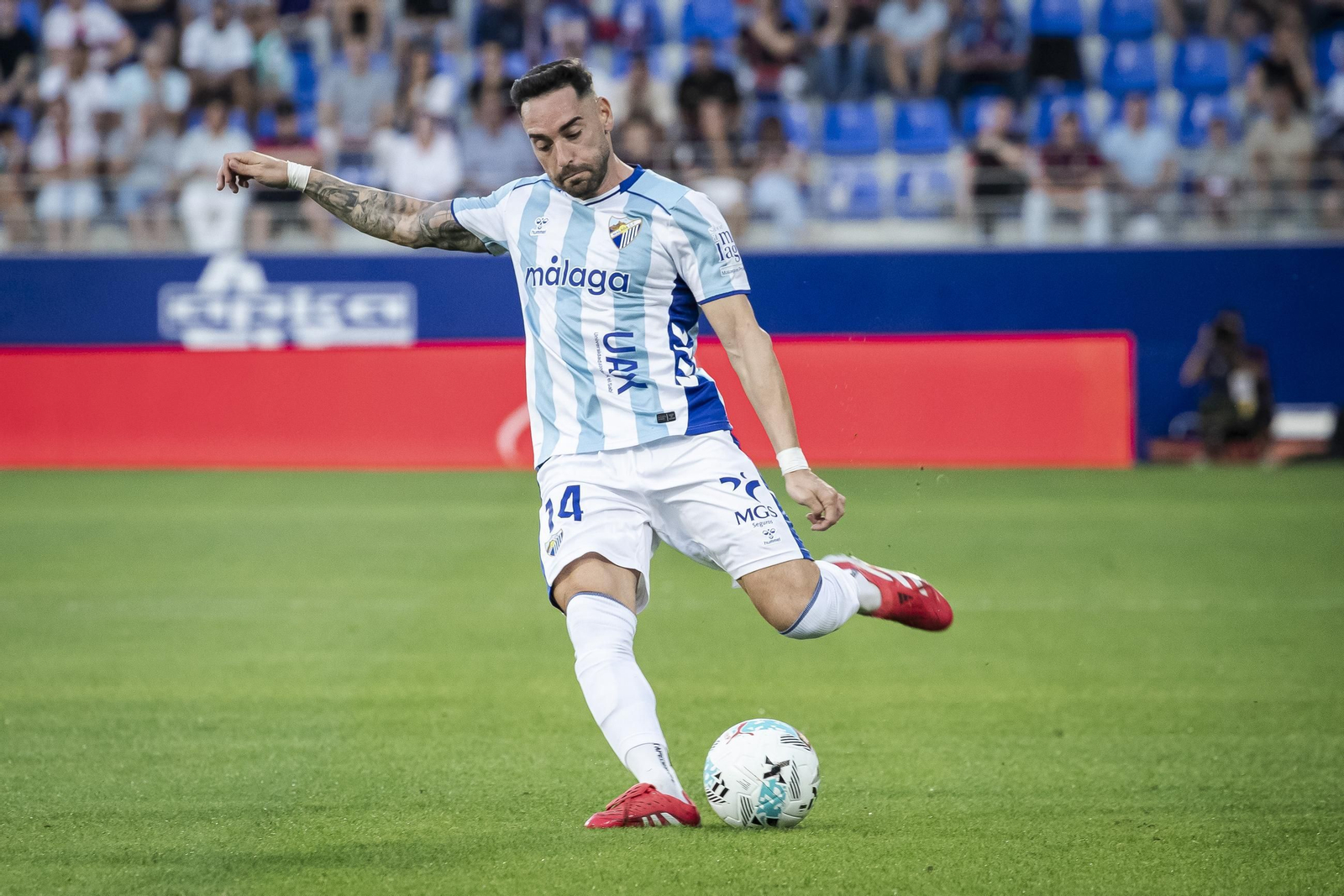Las fotos del Huesca-Málaga CF
