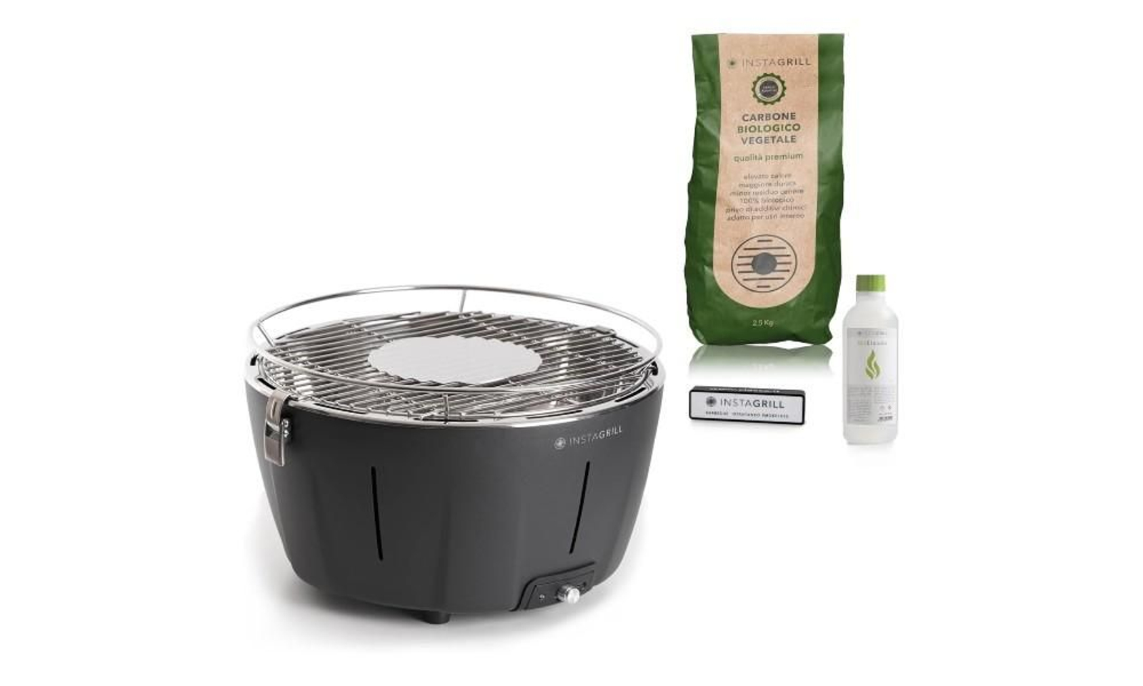 Barbacoa de carbón sin humo Classe Italy