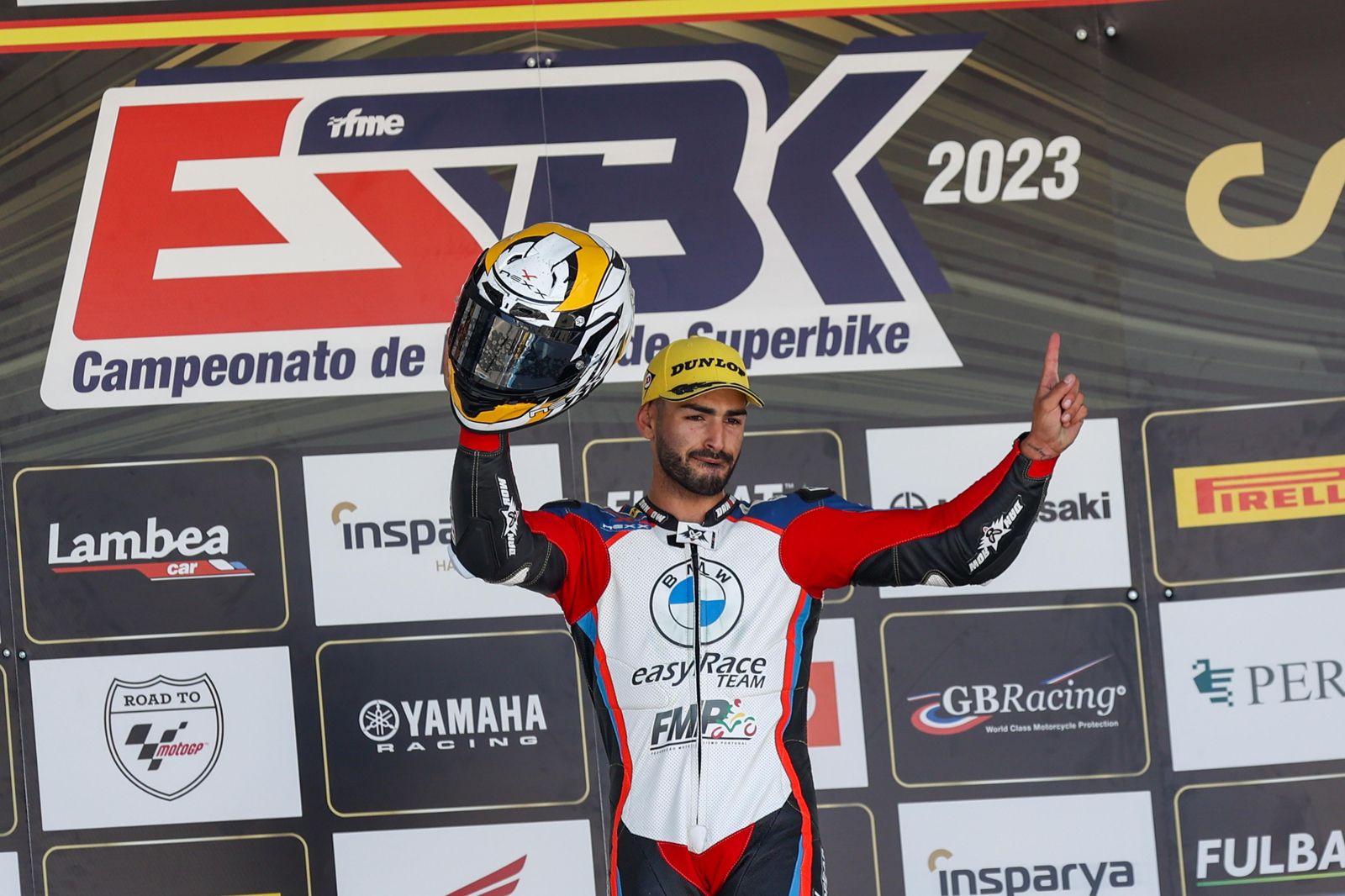 Ivo Lopes, en el podio del Circuito de Jerez.