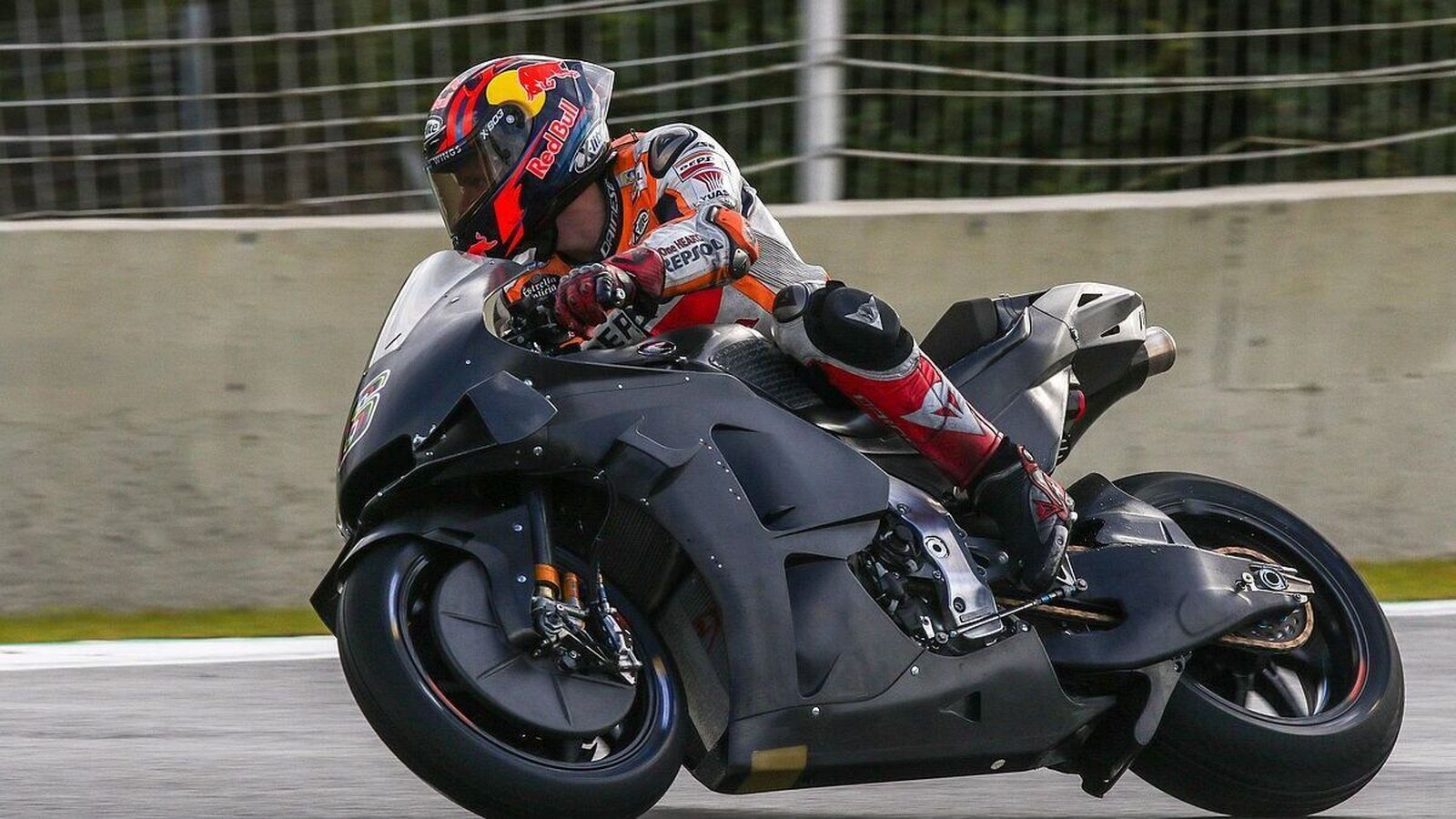 Stefan Bradl, probador del HRC.