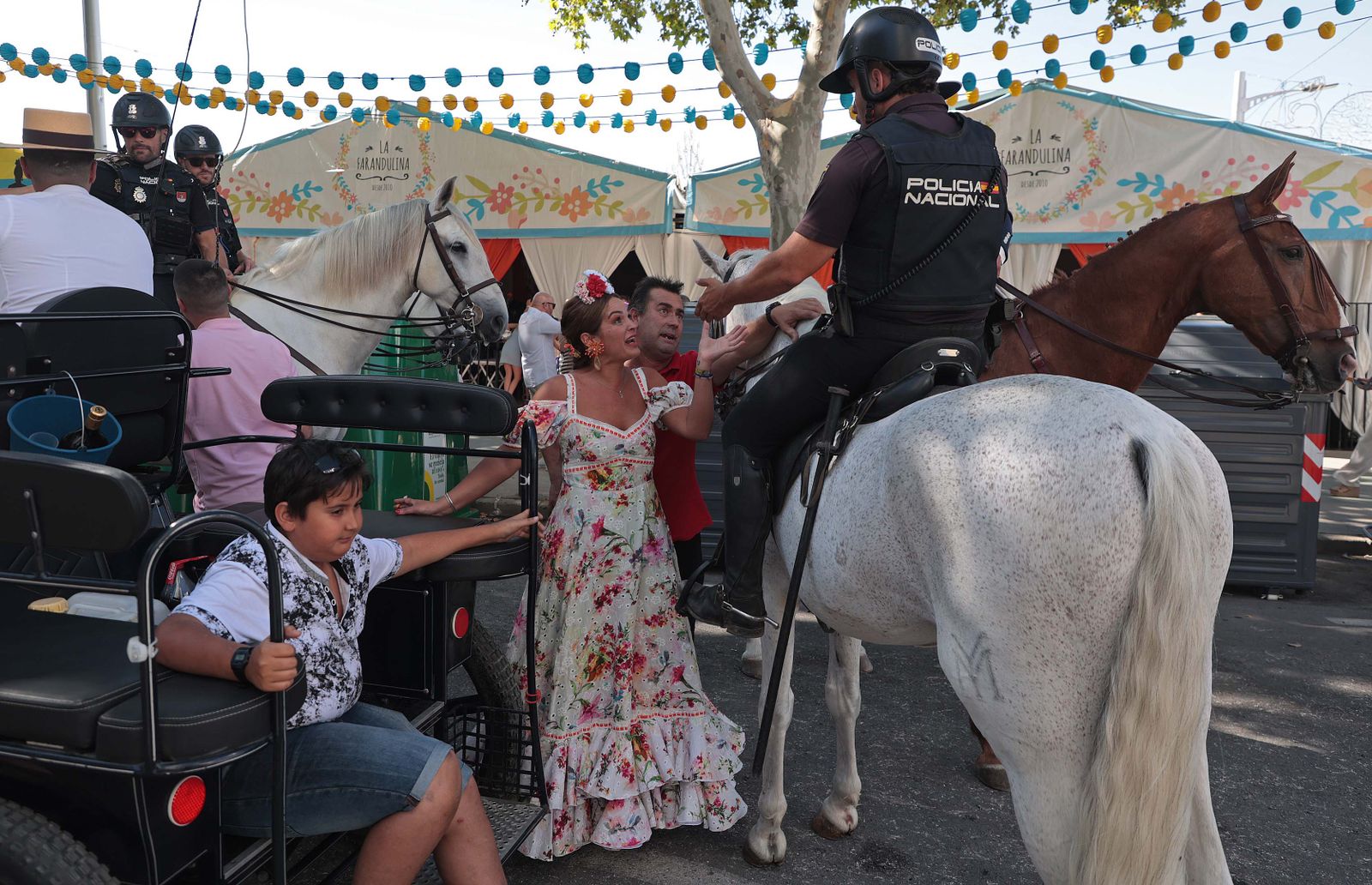 Fotos del Domingo por Sevillanas en la Feria Real de Algeciras 2024