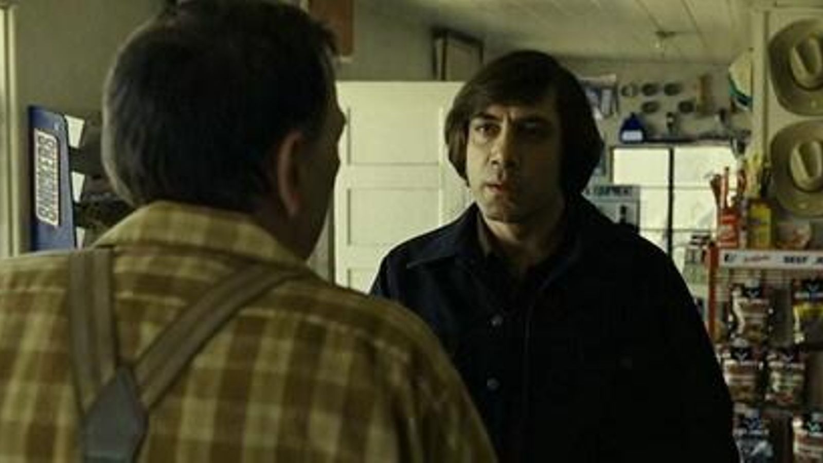 Bardem en una escena de 'No es país para viejos'.