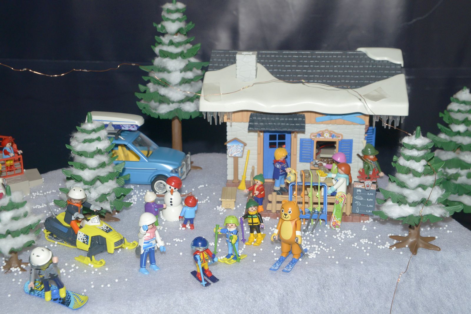 Fotos del Belén de playmobil en La Línea