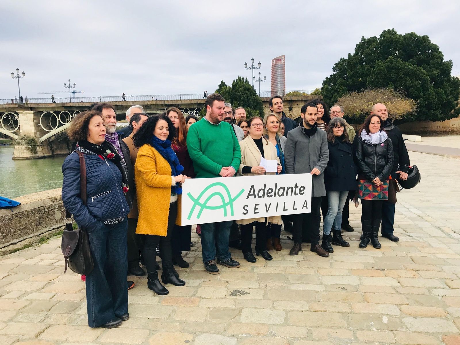 Adelante Sevilla  presentó ayer su proyecto para las municipales