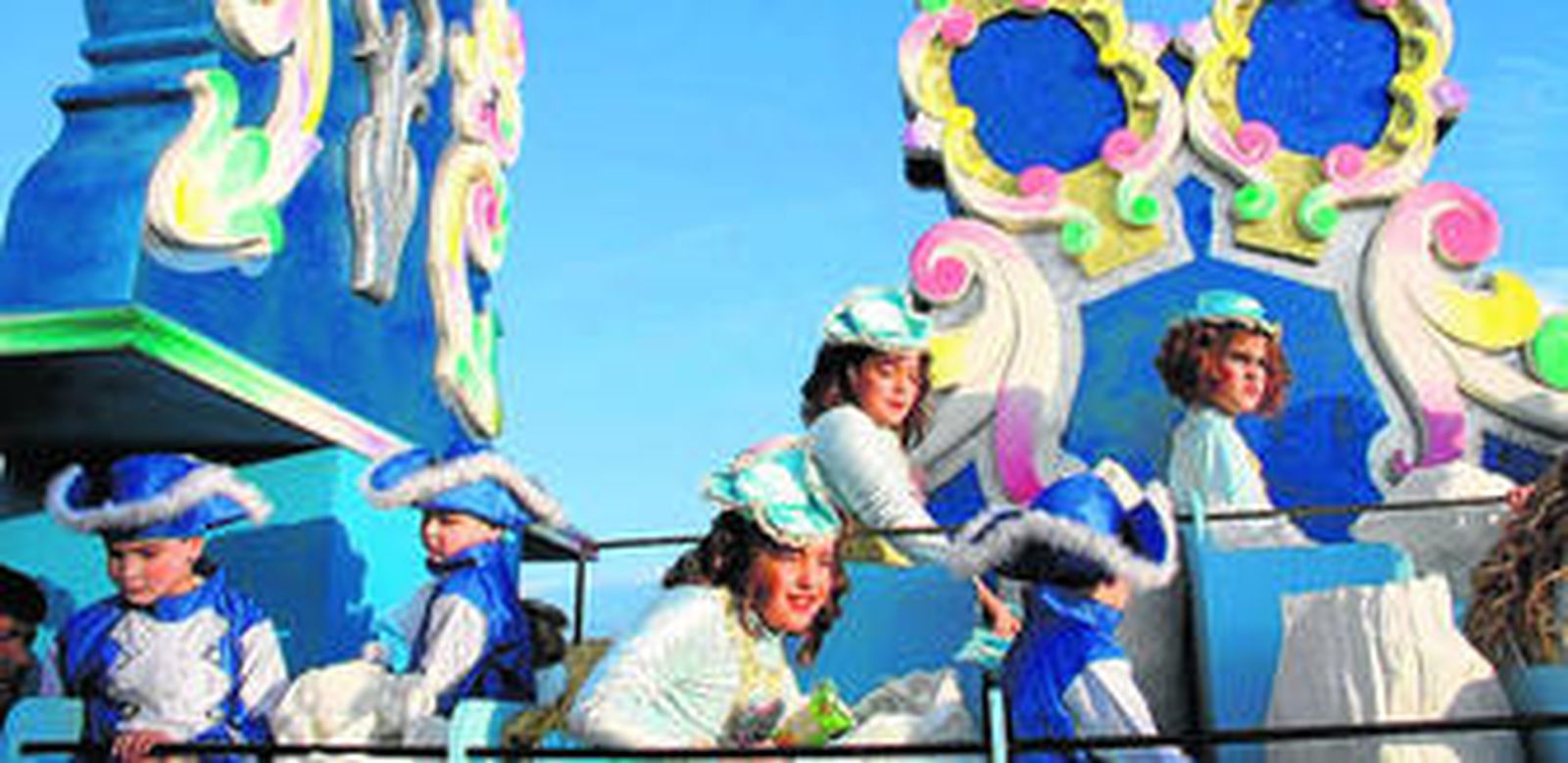 Desfiles de ilusión para la historia