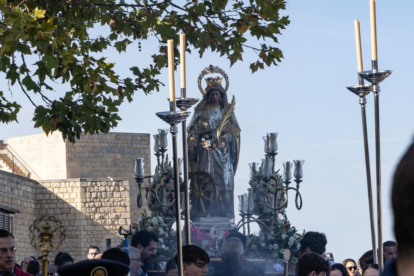 Romería en honor a Santa Catalina, en imágenes