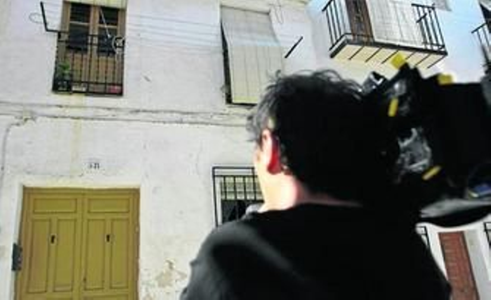 Fachada de la casa donde acaecieron los hechos.
