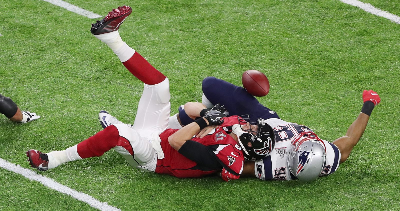 La final de la Super Bowl entre los Patriots y los Falcons