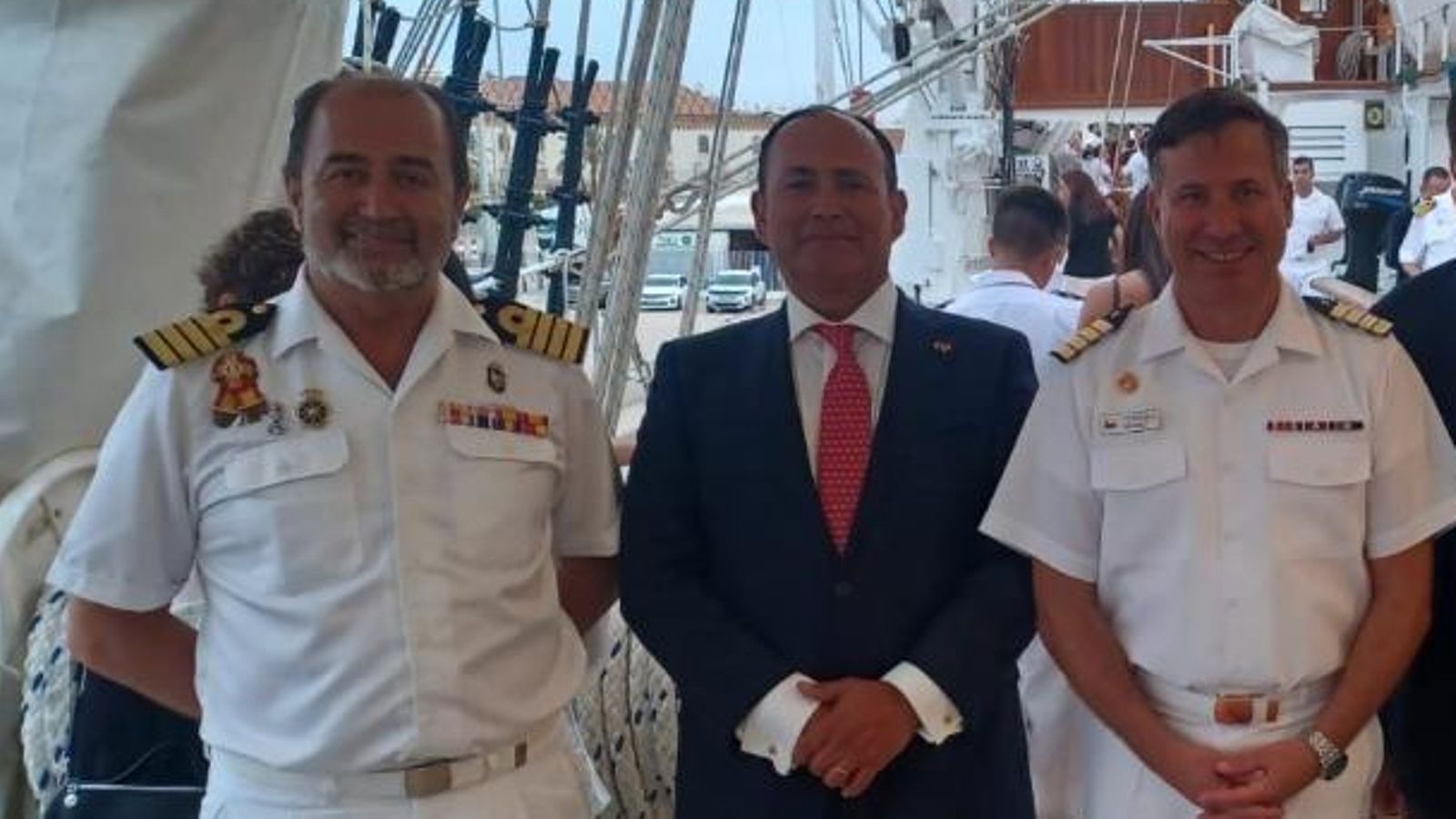 Salvador Espinosa, Daniel Martínez Becerra y Fernando Méndez Cañas.