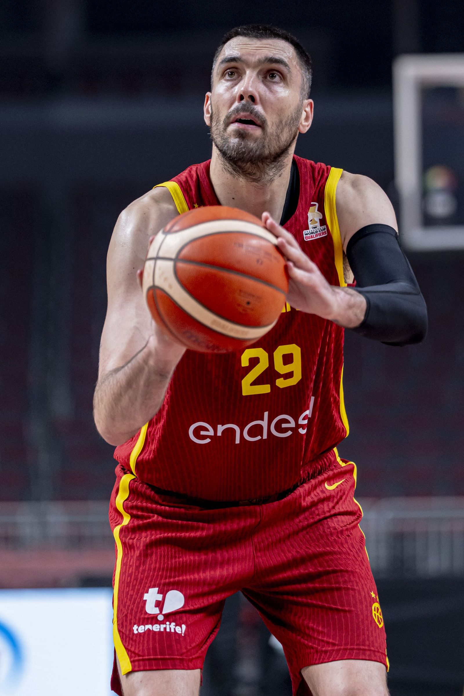 Las mejores fotos del Ucrania-España de baloncesto