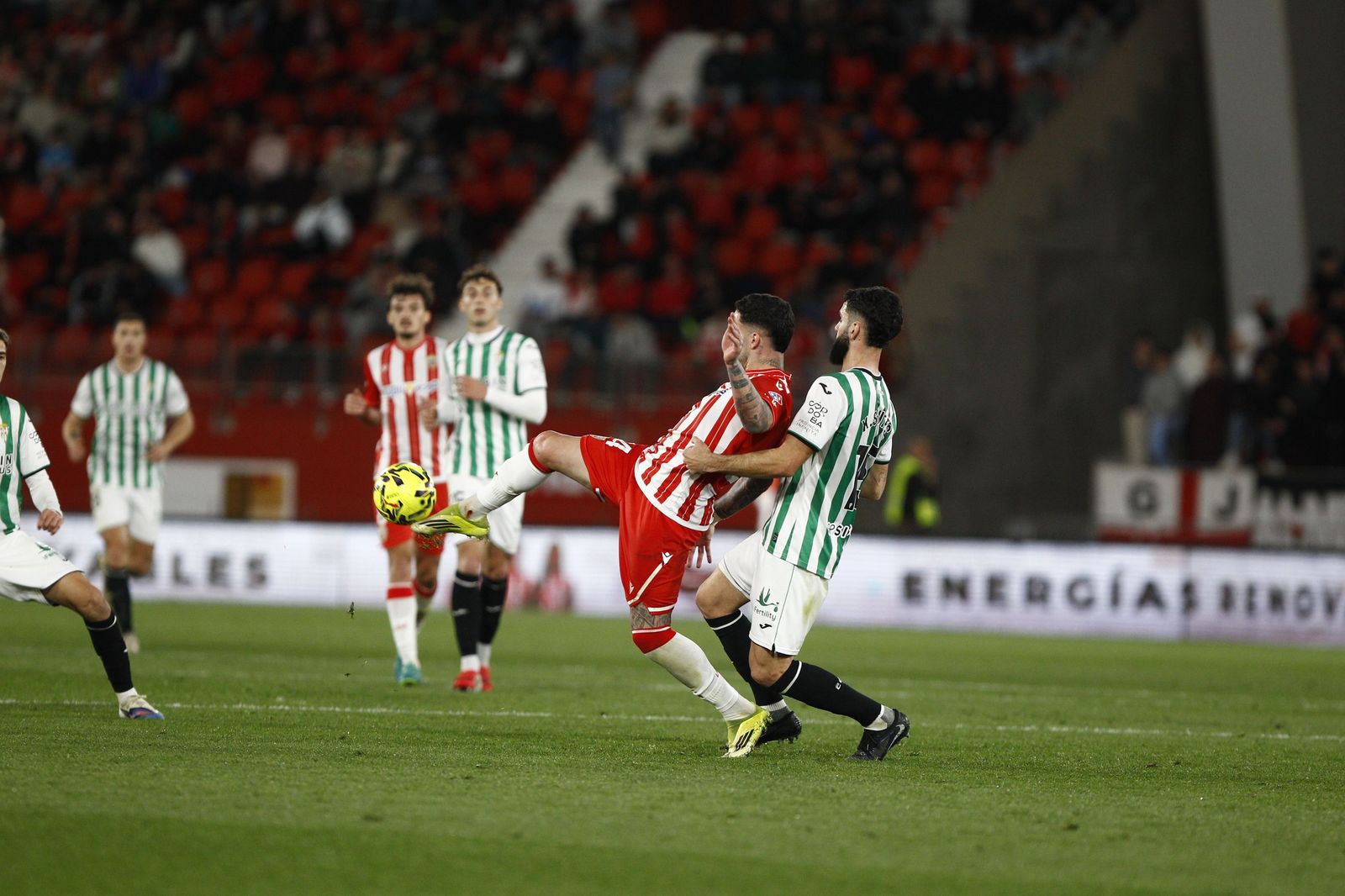 Las fotografías del partido U.D. Almería-Córdoba C.F.