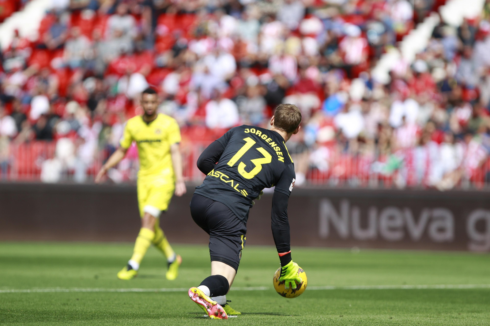 Las mejores imágenes del partido de fútbol U.D. Almería-Villarreal C.F.