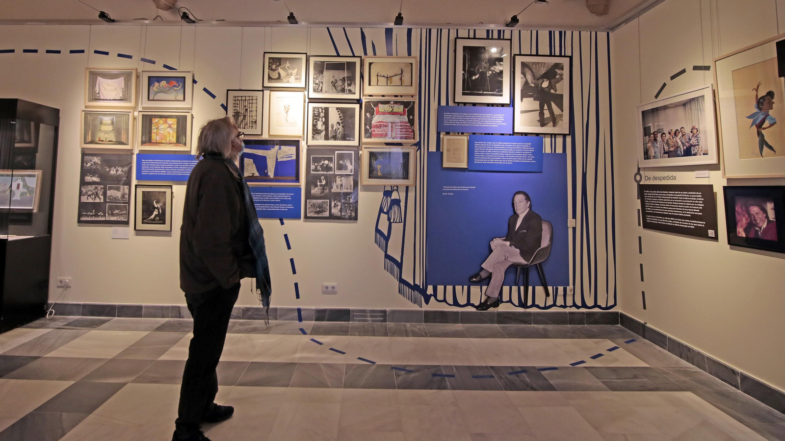 Inaugurada la exposición de Antonio El Bailarín