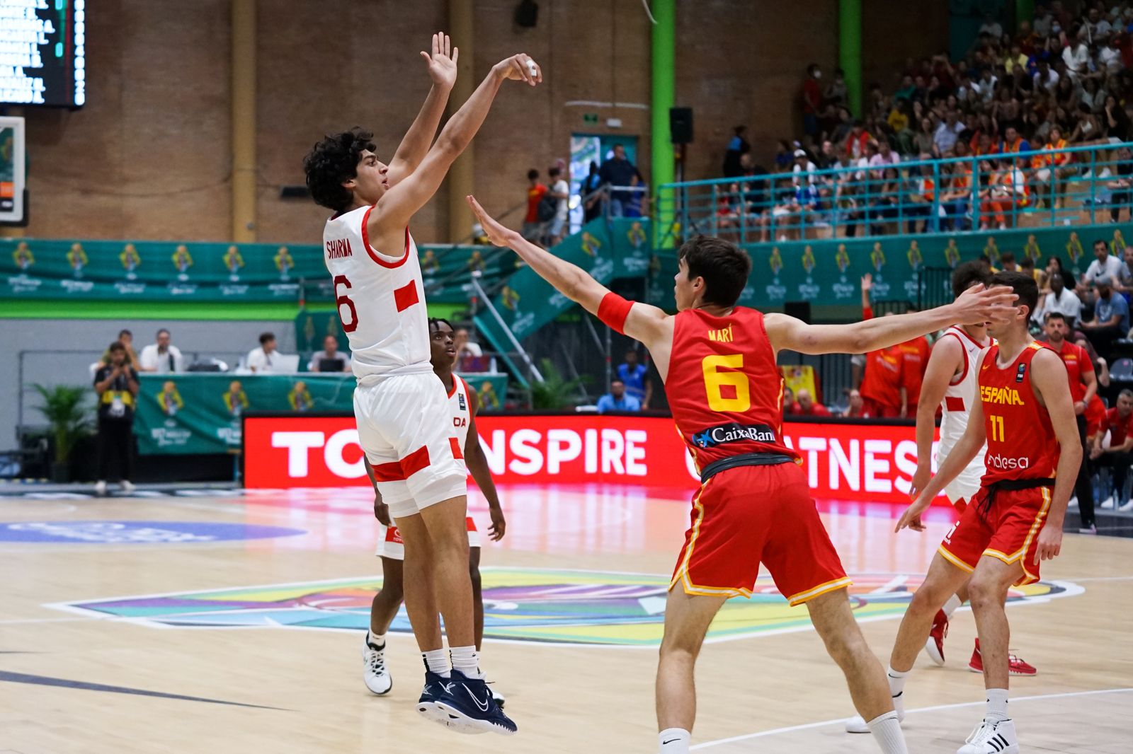Las fotos del Canadá-España de la Copa del Mundo sub 17 de Málaga
