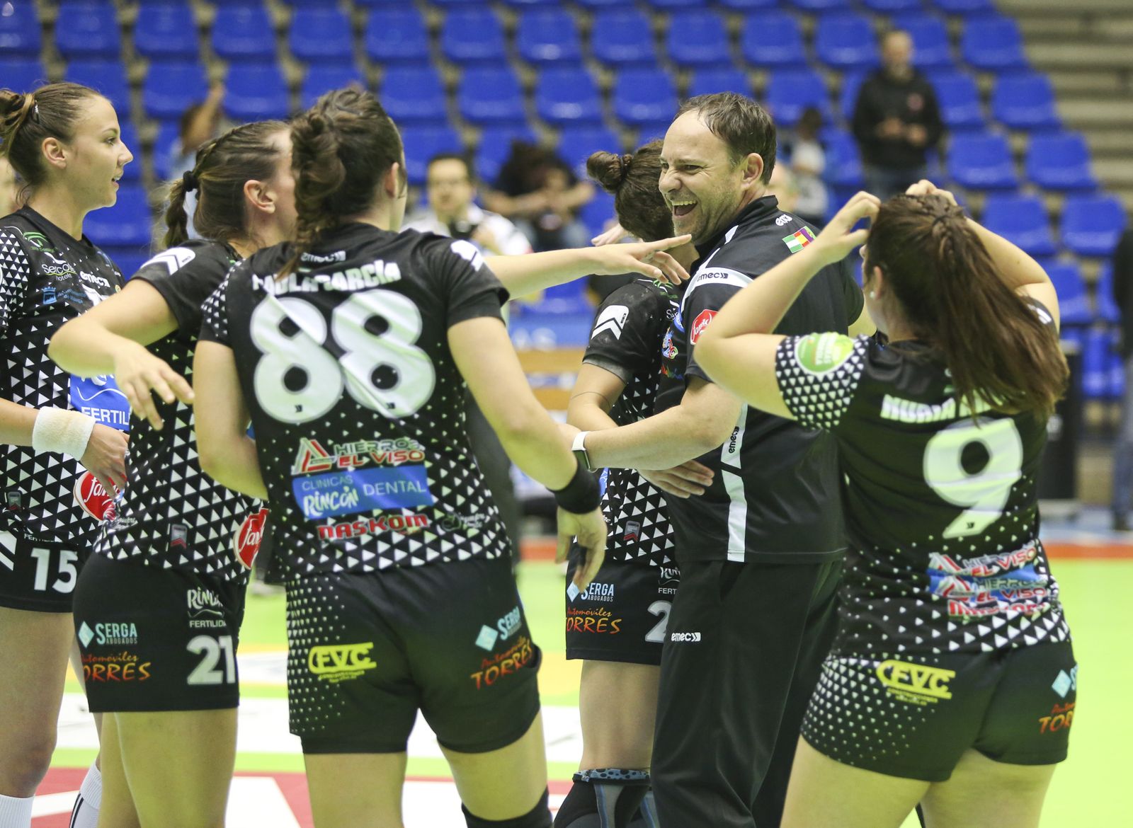 Las fotos de la carrera de Paula García