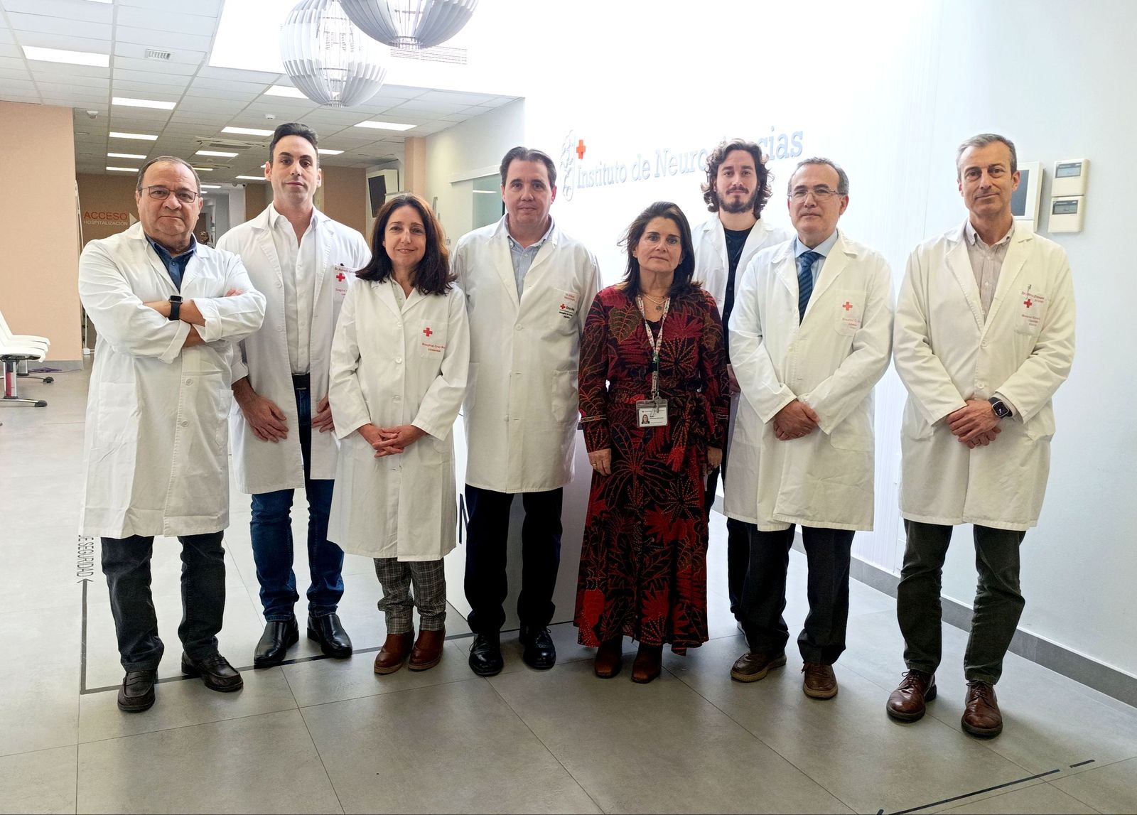 Profesionales de la Unidad de Ensayos Clínicos en Neurociencias.