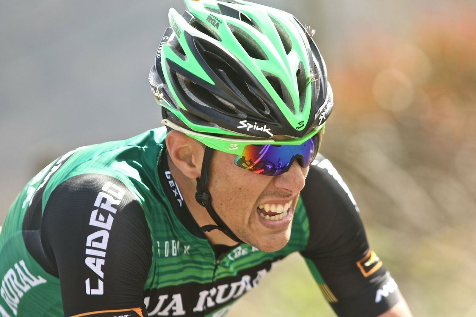 Carmelo Urbano, durante una carrera.