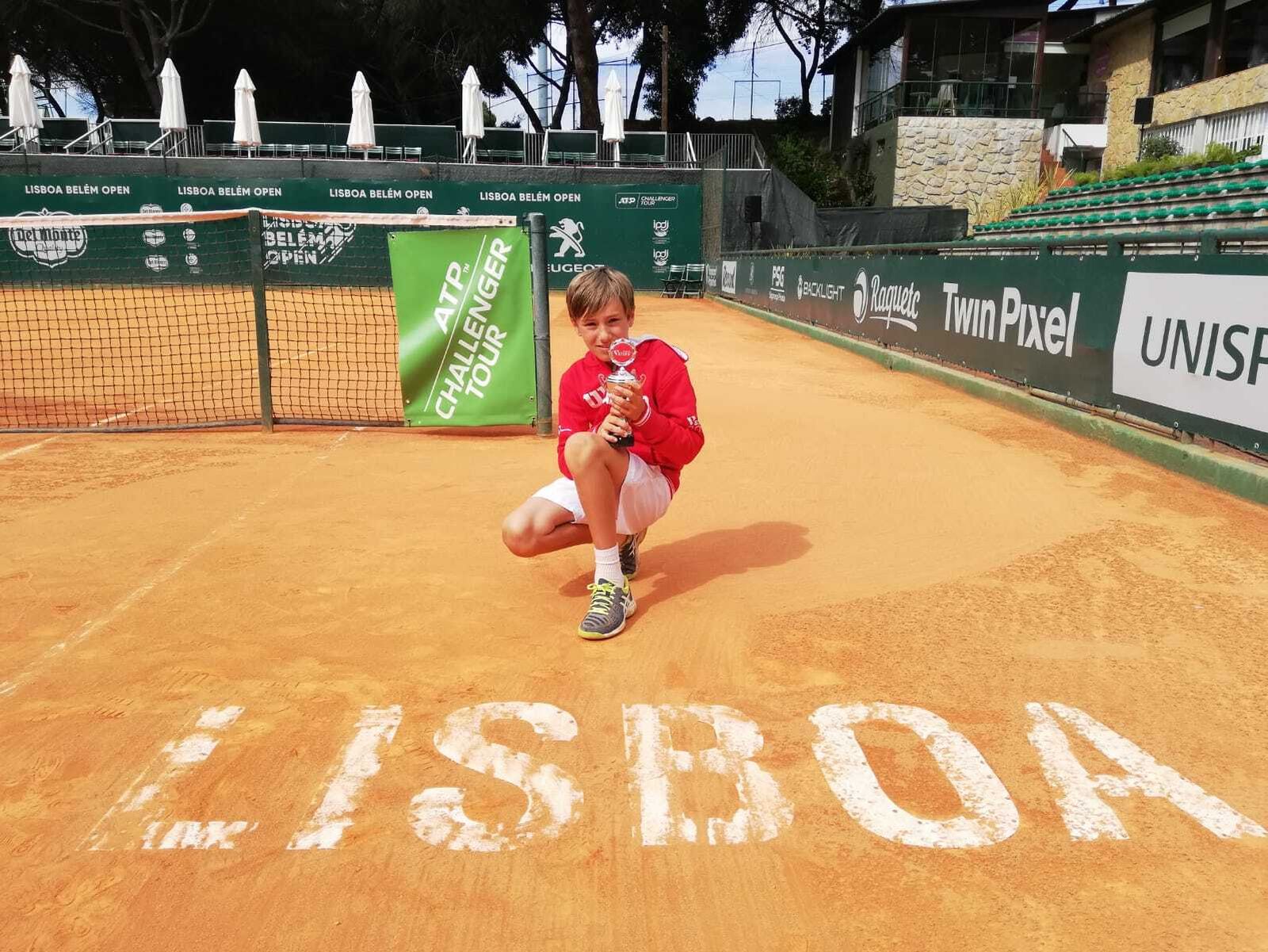 Darío Ruiz,  tercero en el 'Vanguard Stars' de Lisboa.
