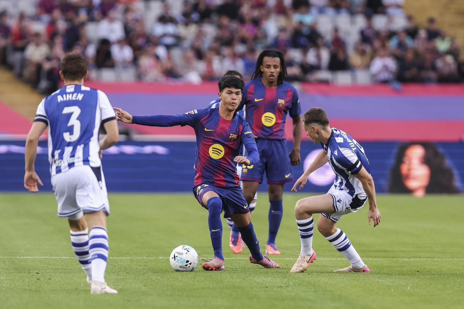 Las imágenes del Barcelona-Real Sociedad