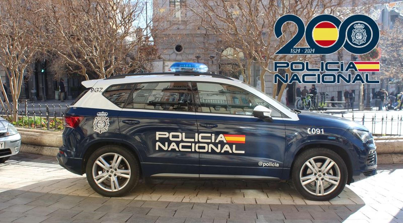 Vehículo de la Policía Nacional