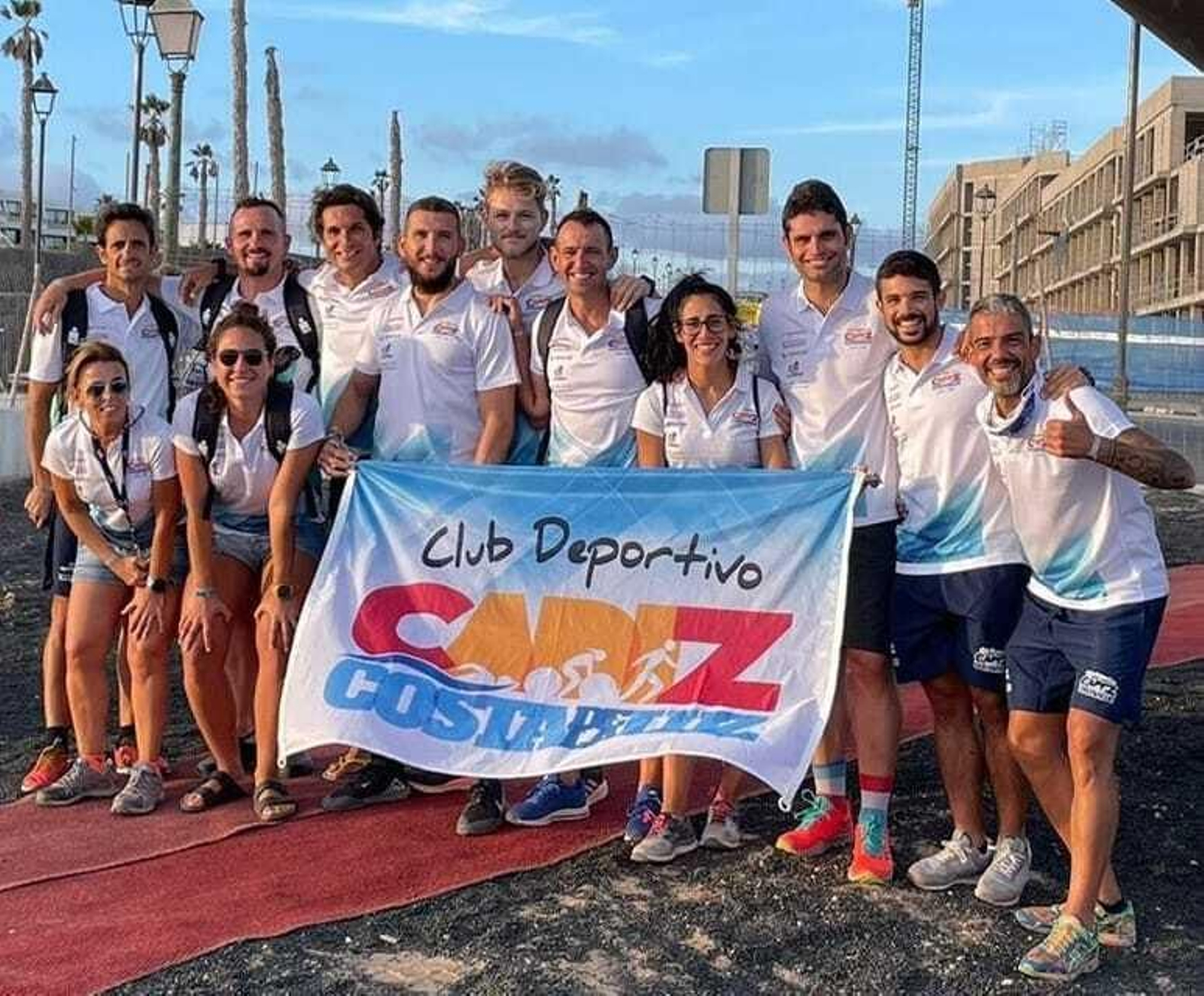 Integrantes del Club Deportivo Cádiz Costa de la Luz.