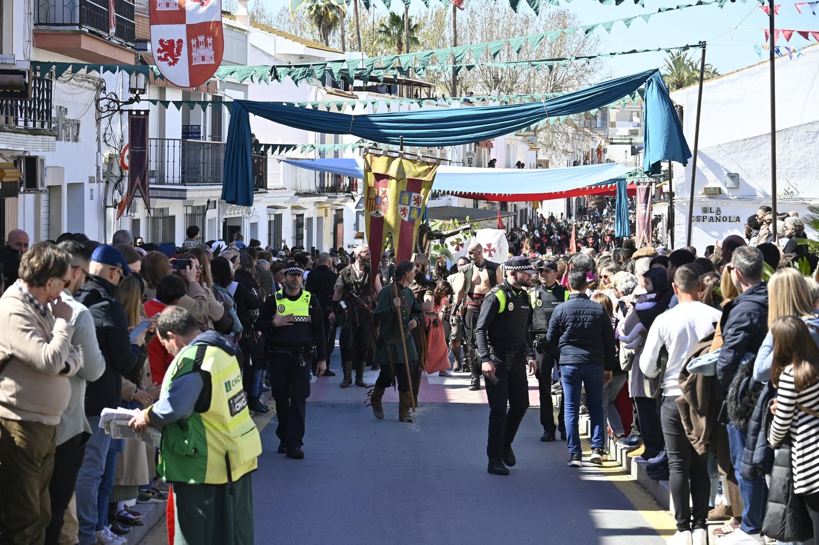 Las mejores imágenes de la Feria Medieval del Descubrimiento en Palos de la Frontera 2025