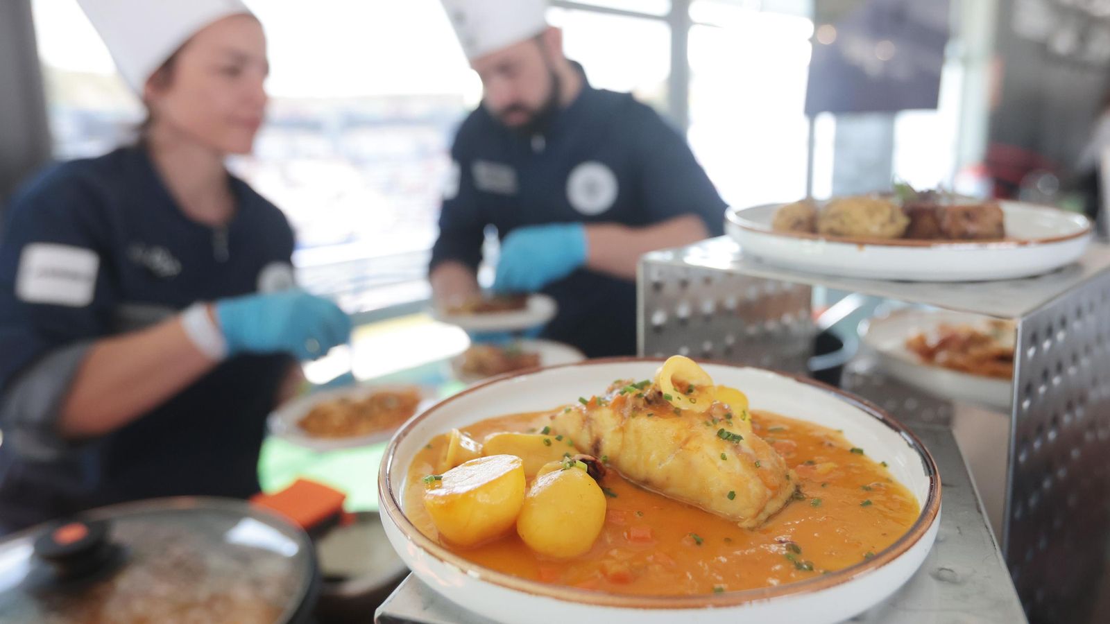 La cocina de LU en el Gran Premio de Jerez