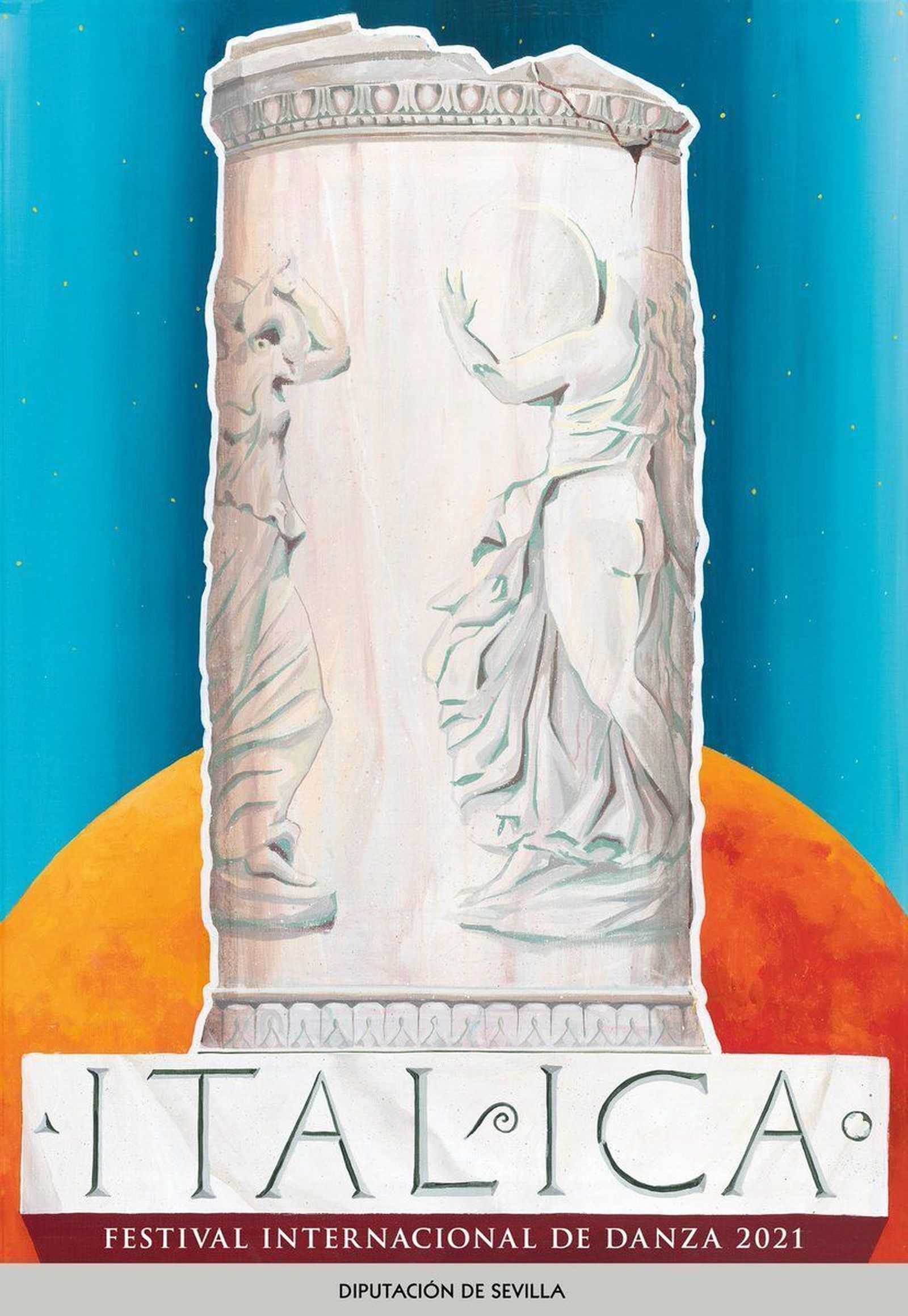 El cartel del Festival de Itálica.
