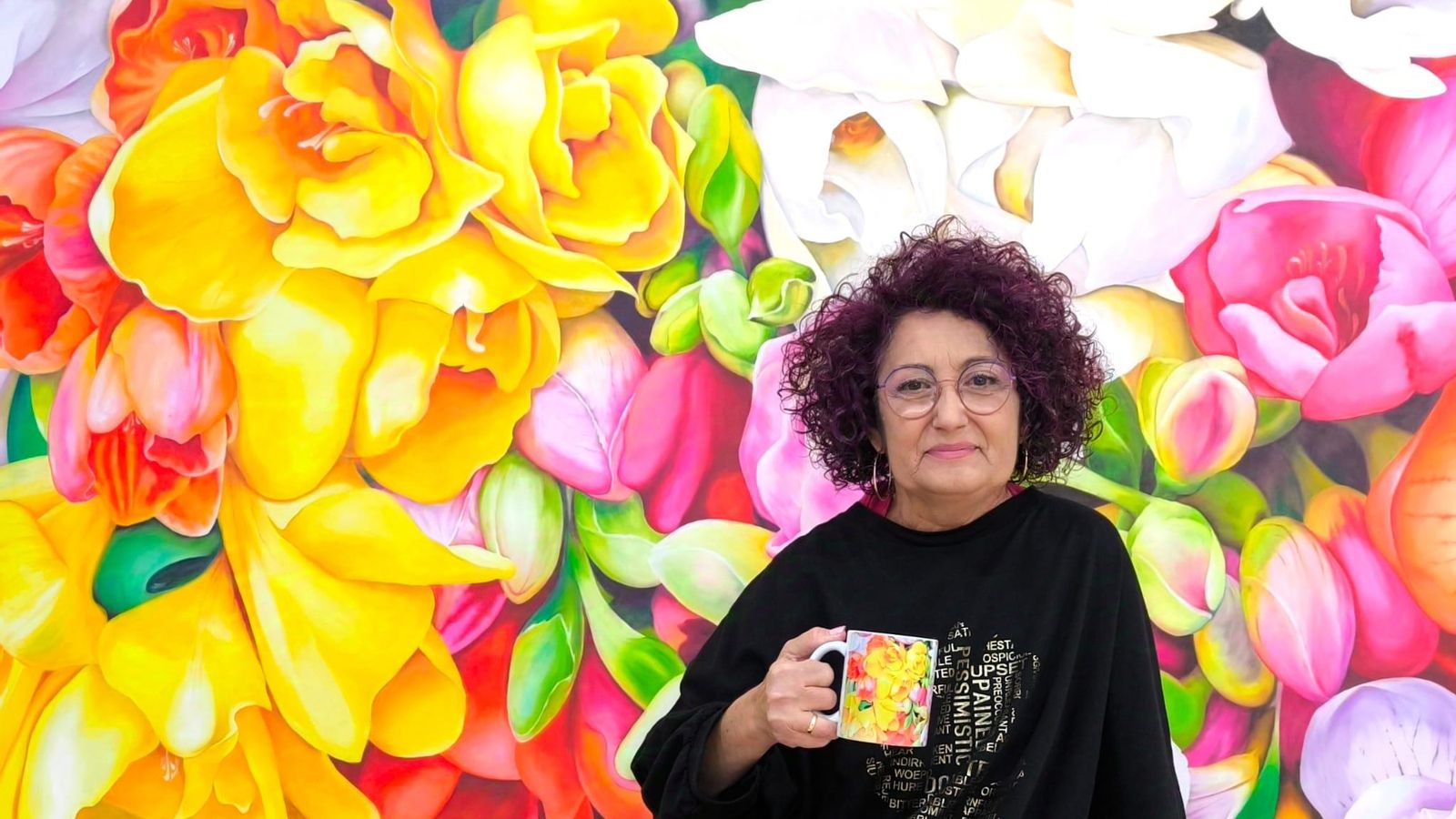 Odu Carmona, una mujer artista y luchadora.