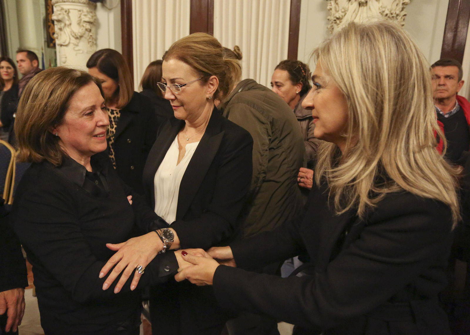 Las fotos de la capilla ardiente de Eugenio Chicano