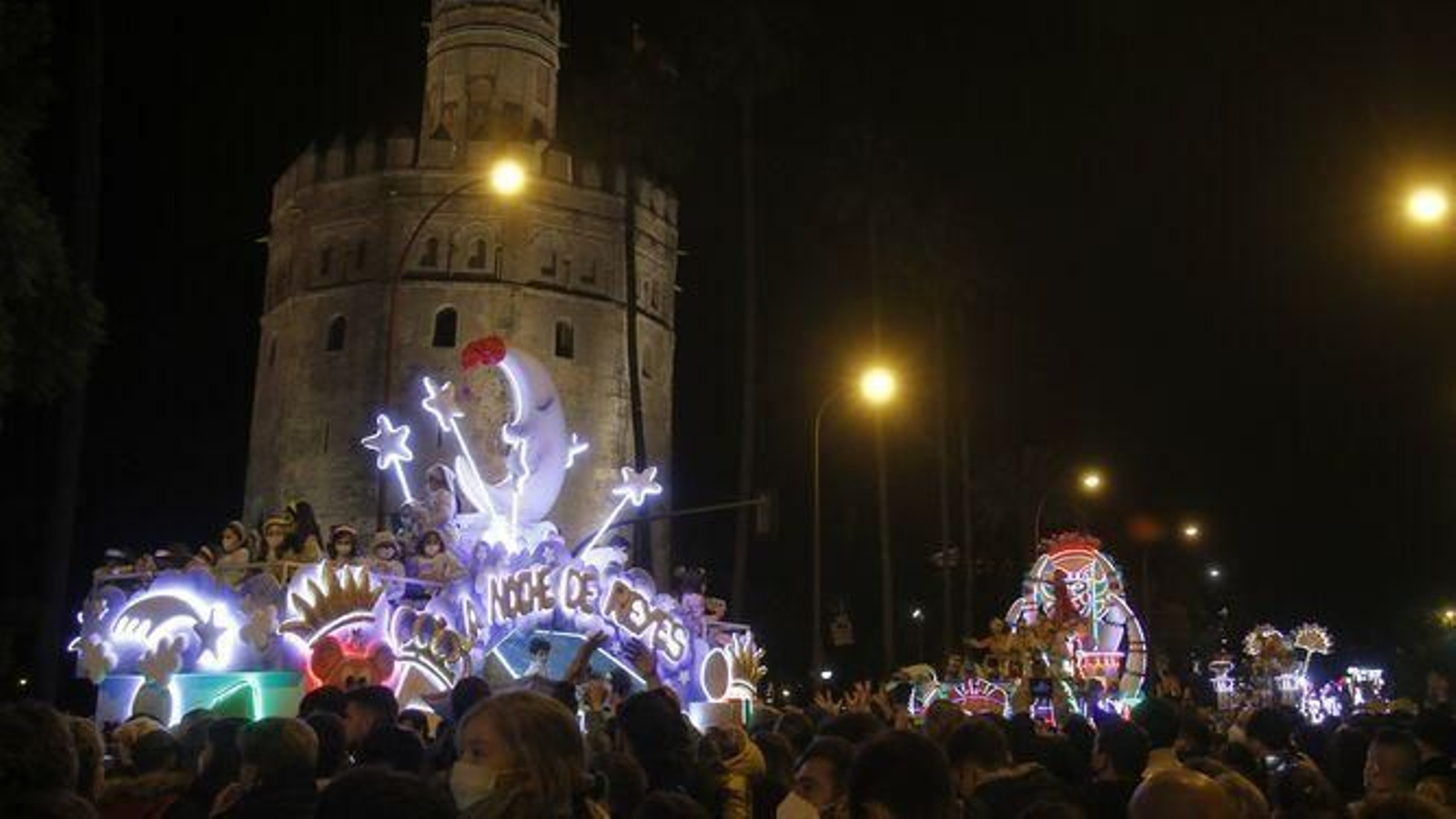 Estos son los reyes magos de la Cabalgata de Sevilla 2023