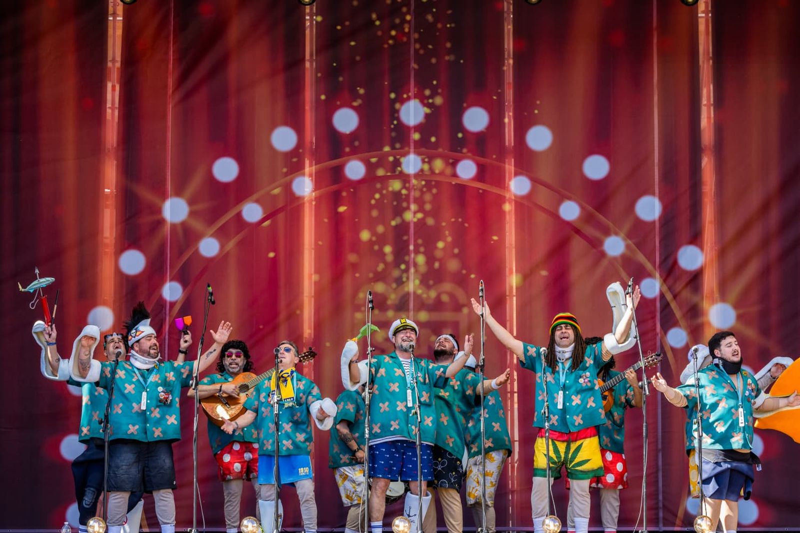 Las imágenes del sábado de Carnaval en San Fernando