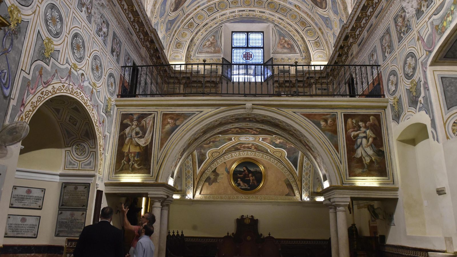 Interior de la Iglesia de San Antonio Abad.
