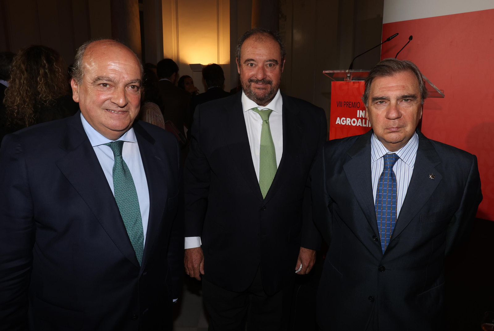 Las mejores imágenes de la entrega del VIII premio agroalimentario Banco Santander a José Gandía
