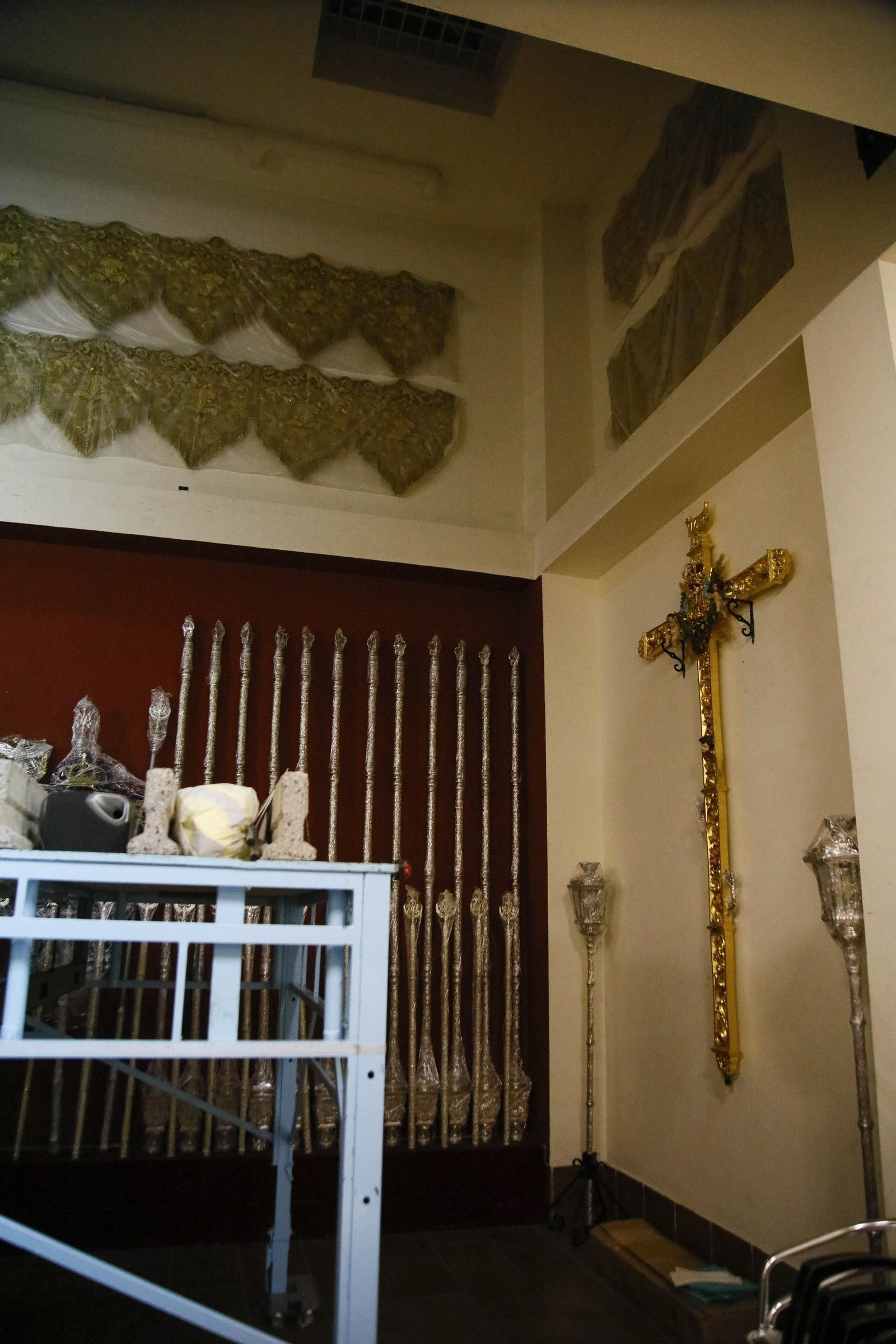 Ensayo de la hermandad de los Ángeles de la ciudad de Almería, en imágenes