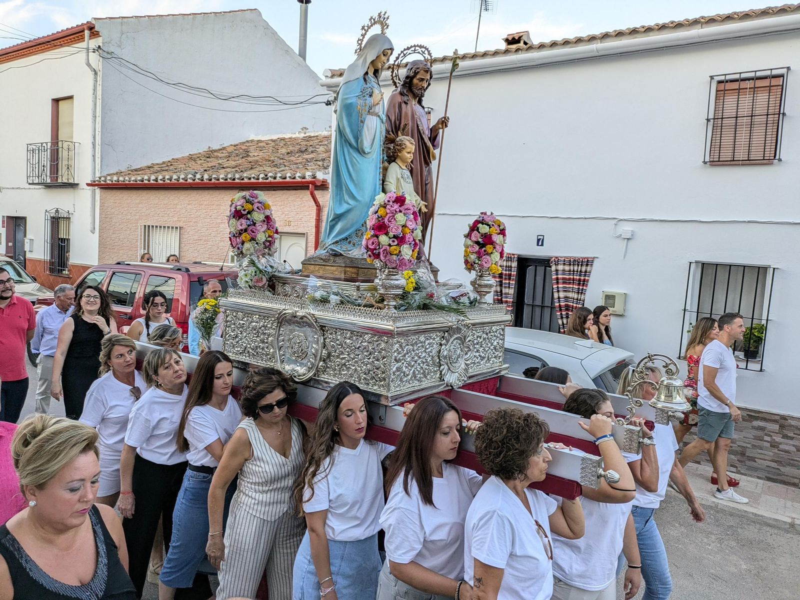 Las fiestas de la Sagrada Familia de Las Casillas de Martos, en imágenes