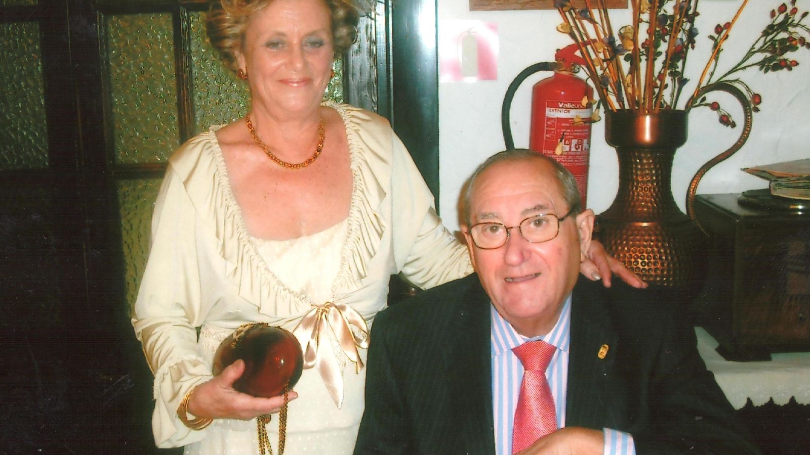 Manola Baraza y su esposo Antonio Carmona.