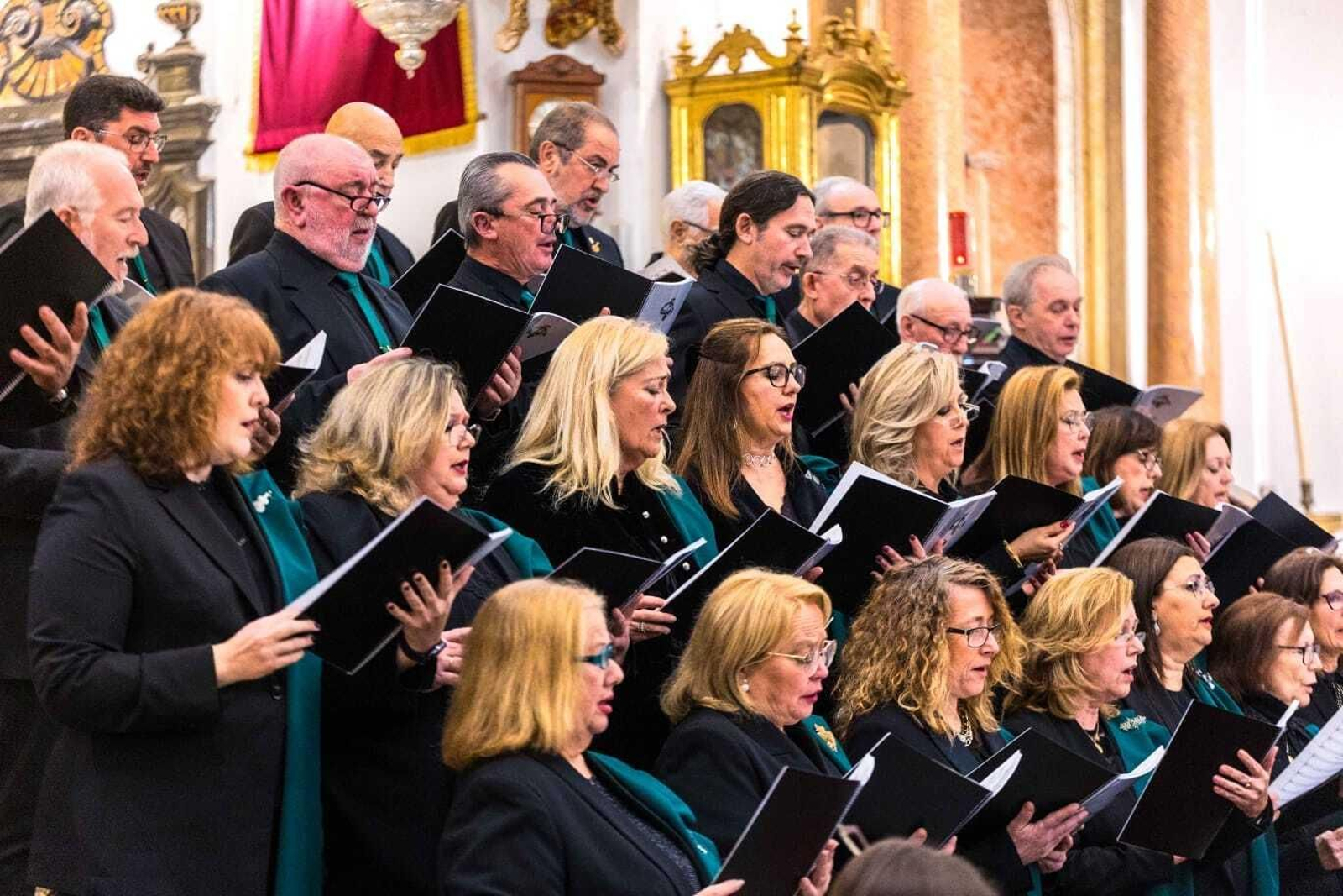 Estreno de la cantata 'Vía Crucis, cuadros líricos de la Pasión' en el Carmen de San Fernando