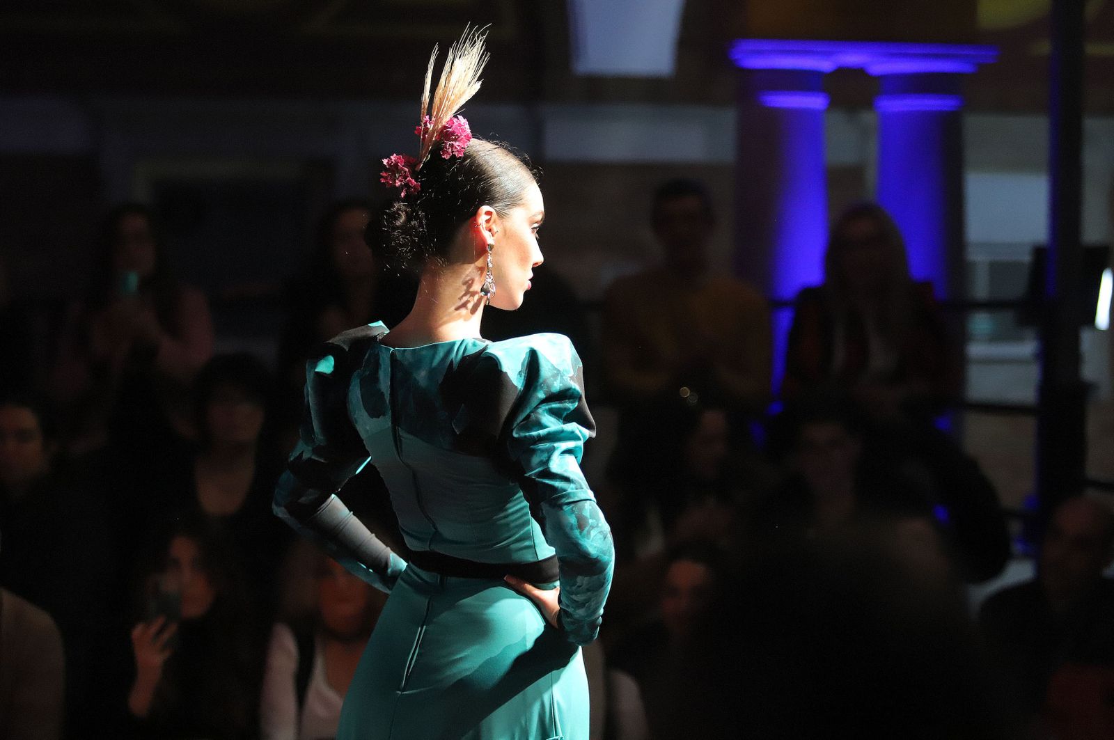 Huelva Flamenca 2023. Imágenes de la pasarela de moda flamenca de la modista Adelina Infante