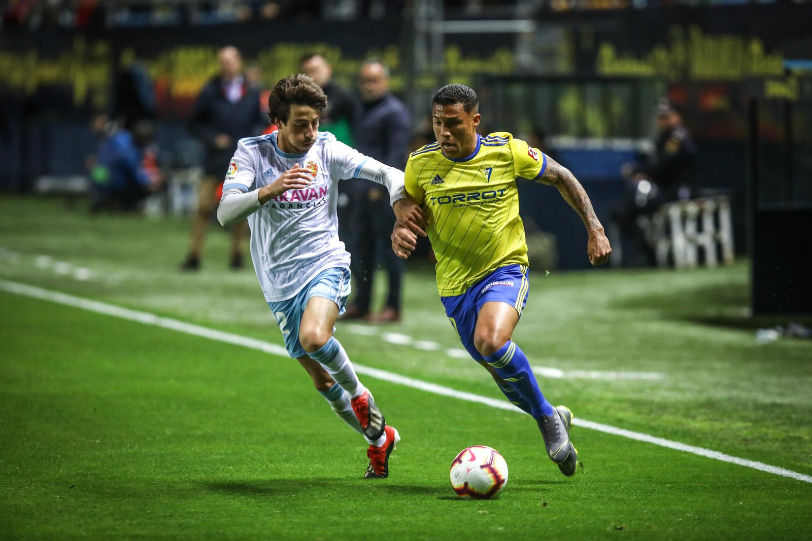 Las imágenes del Cádiz-Zaragoza