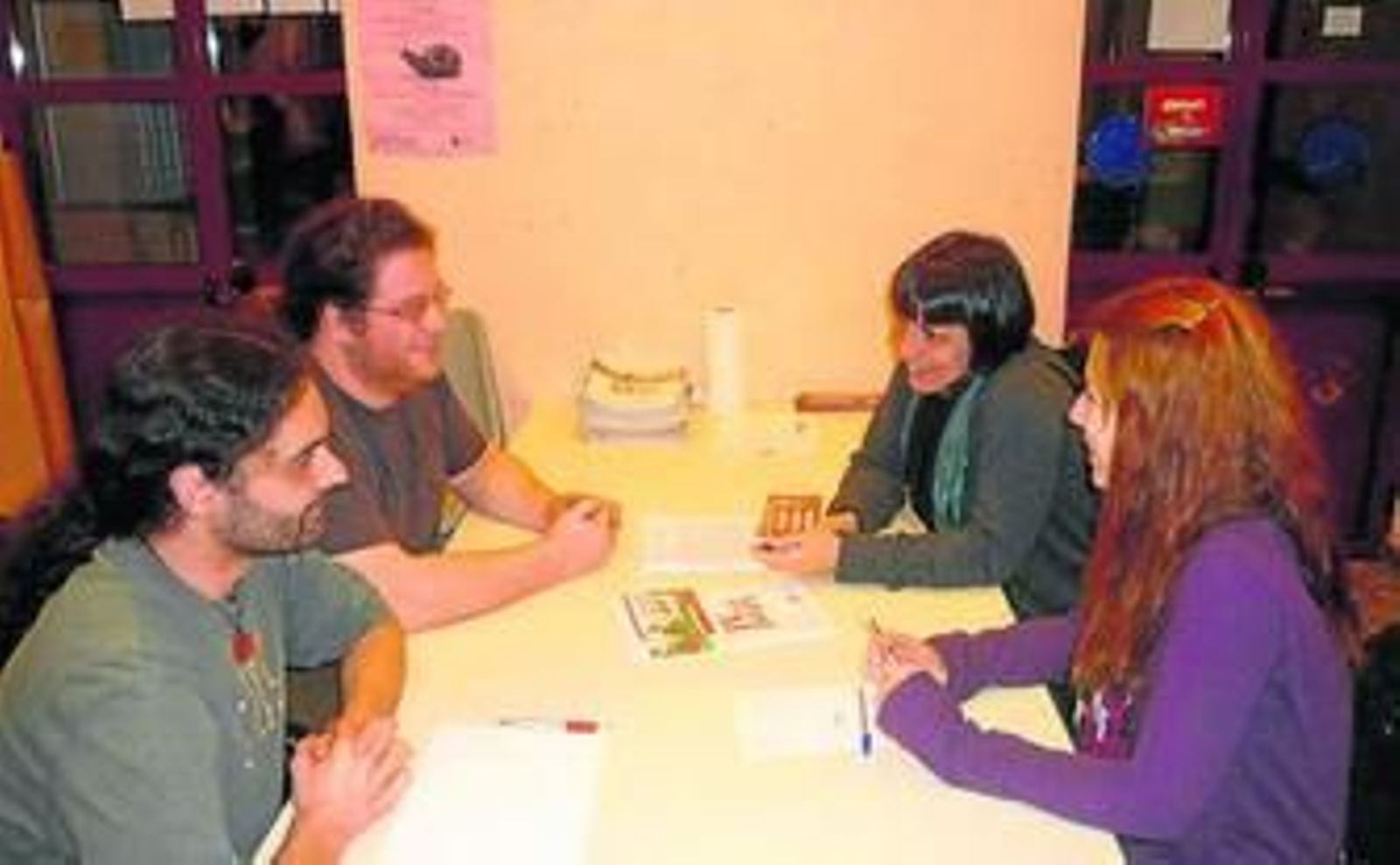 Rosa Colmenarejo, con el Consejo de Juventud.