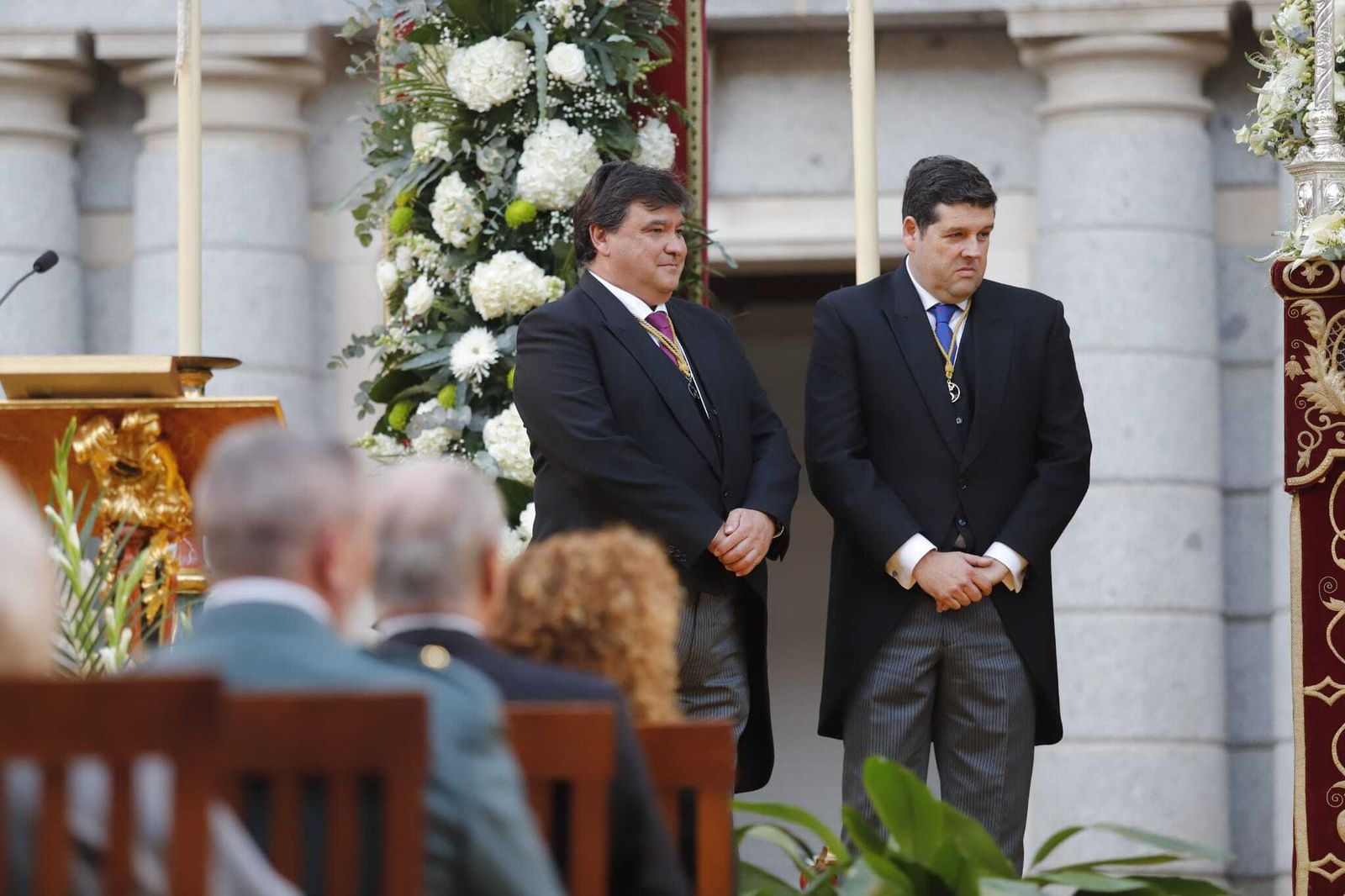 Imposición de la Medalla de Oro de Huelva a la Virgen de los Dolores