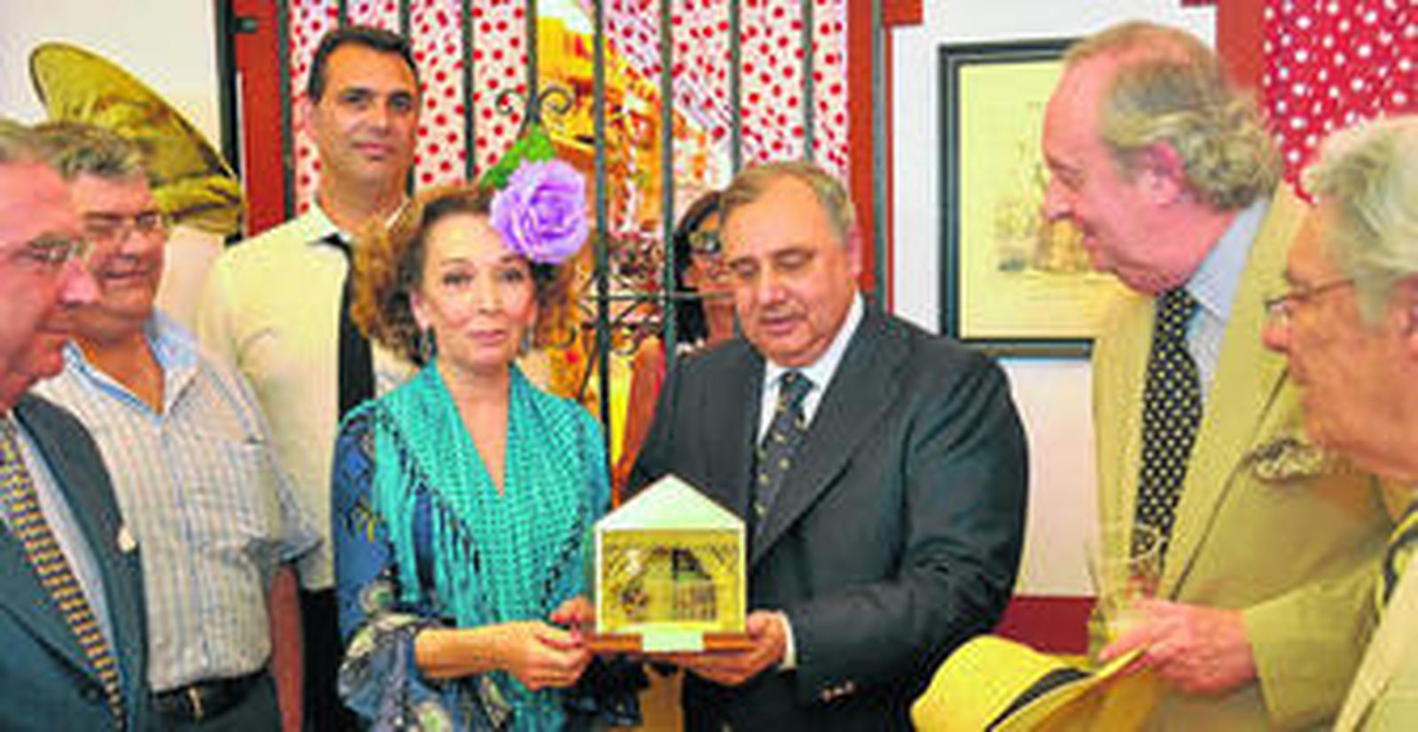 Premio Caseta de Oro a Cayetana de Alba